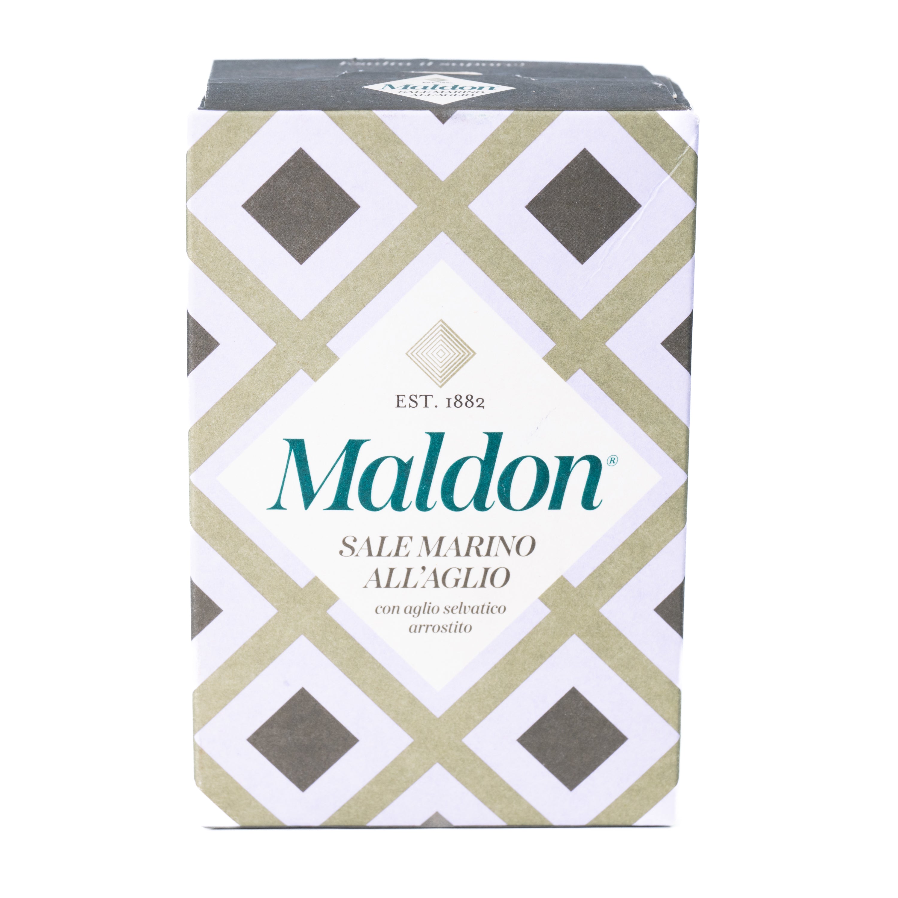 Sare aromatizată cu usturoi Maldon, 100 g