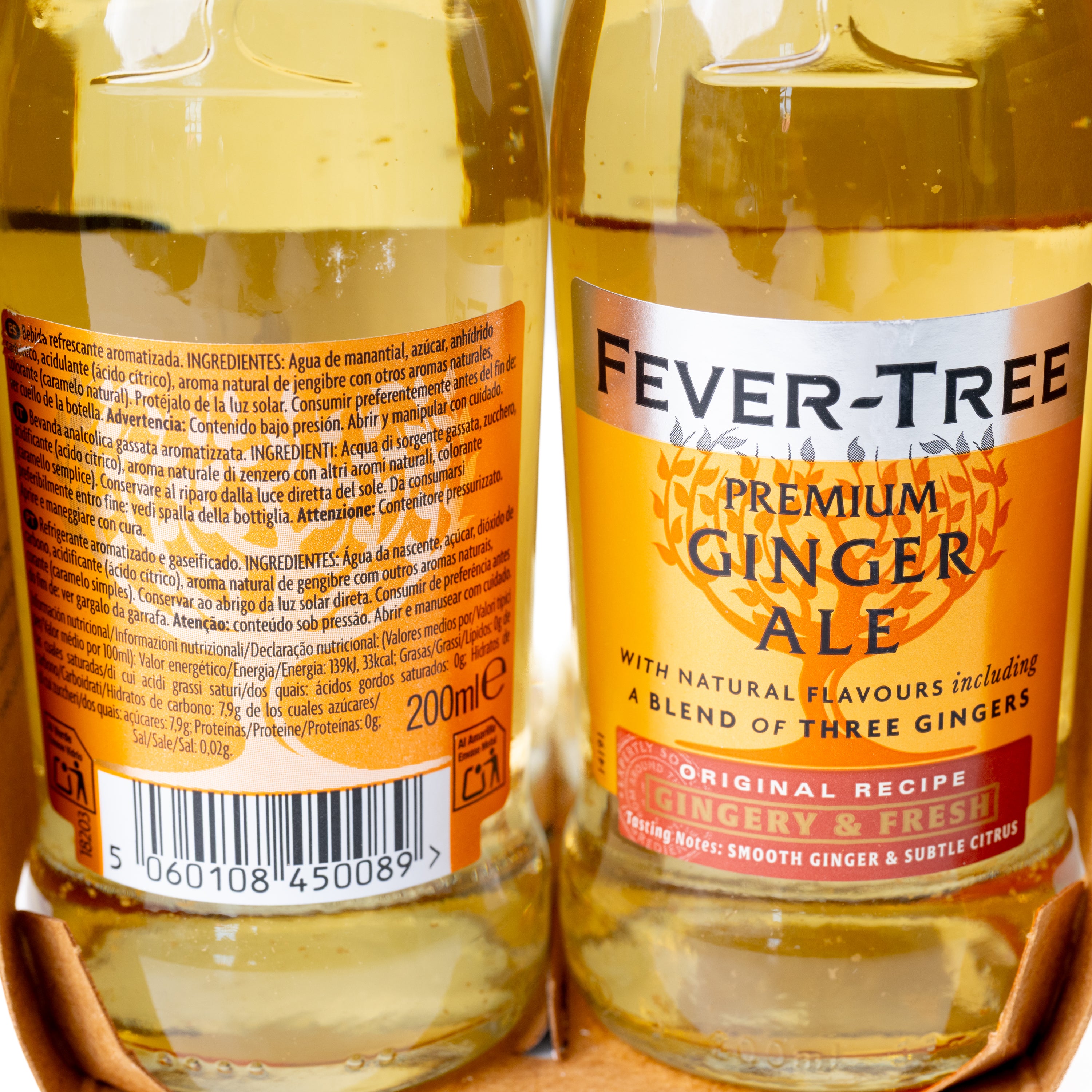 Ginger Ale Fever-Tree, 4 x 200 ml
