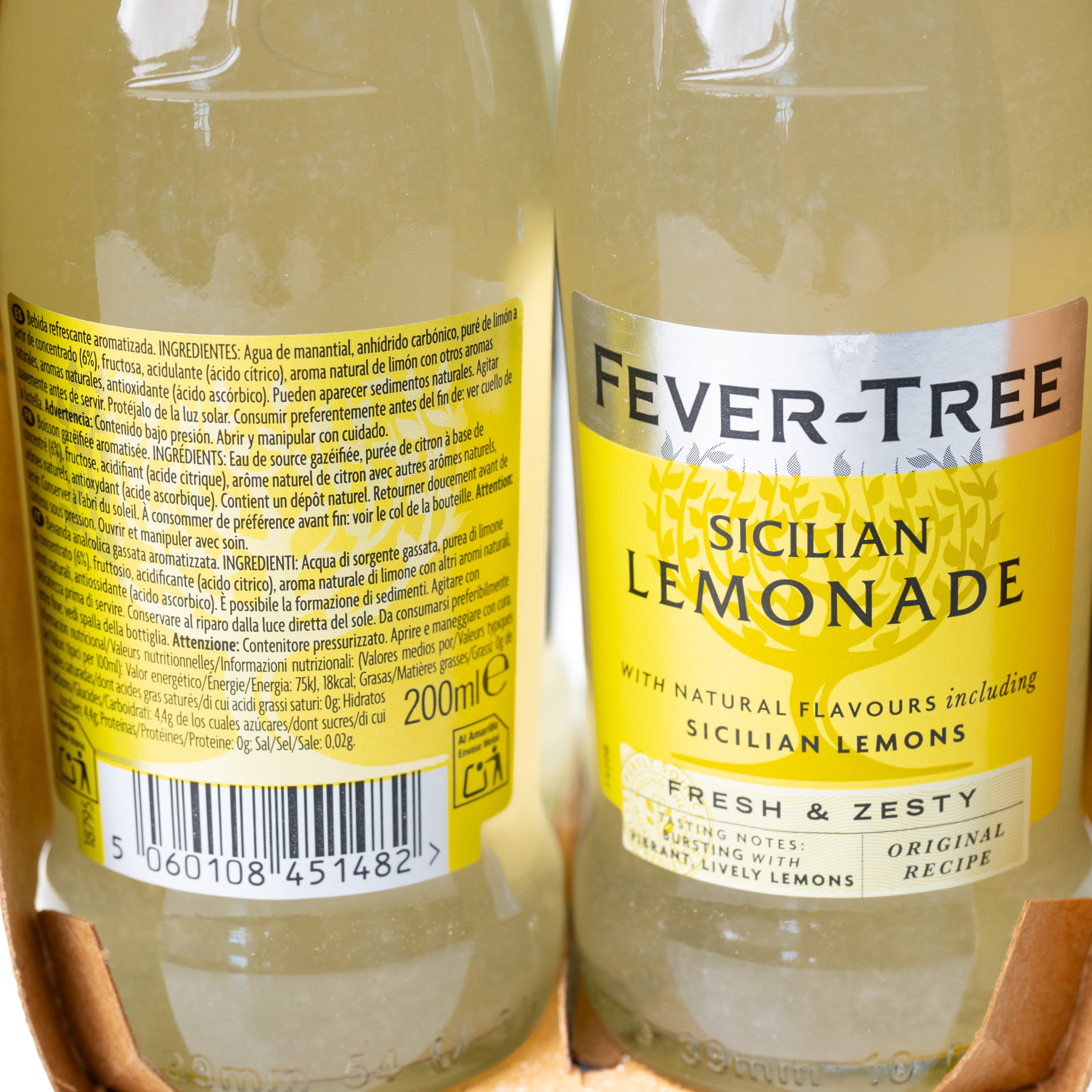 Sicilian Lemonade Fever-Tree, 4 x 200 ml