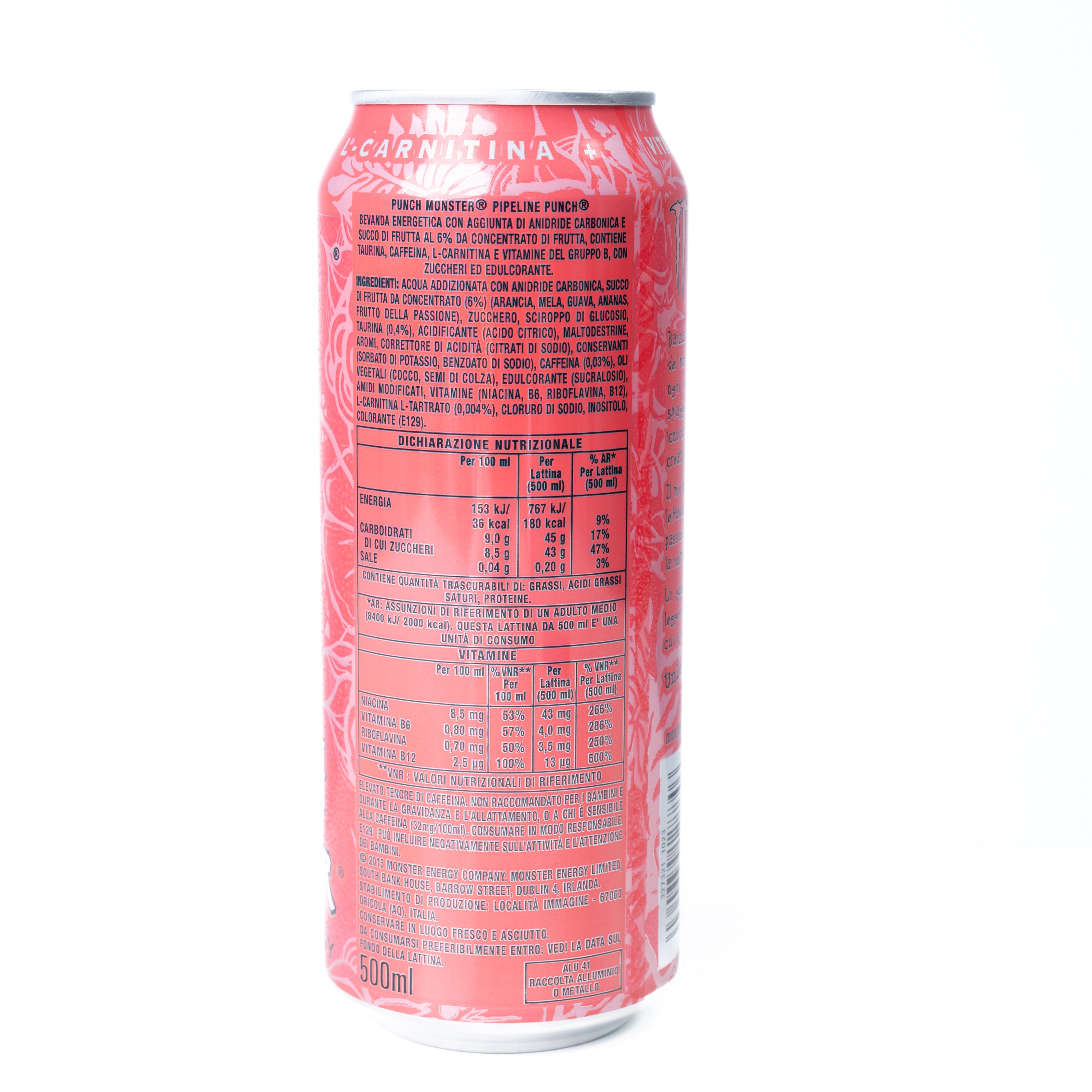Energy Punch Pipeline Monster Energy, 500 ml