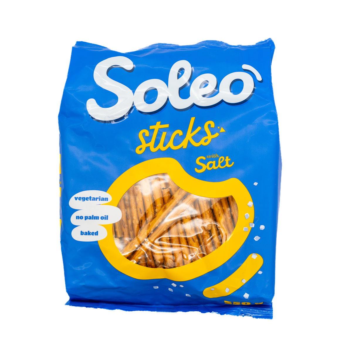 Sticksuri cu sare Soleo, 250 g