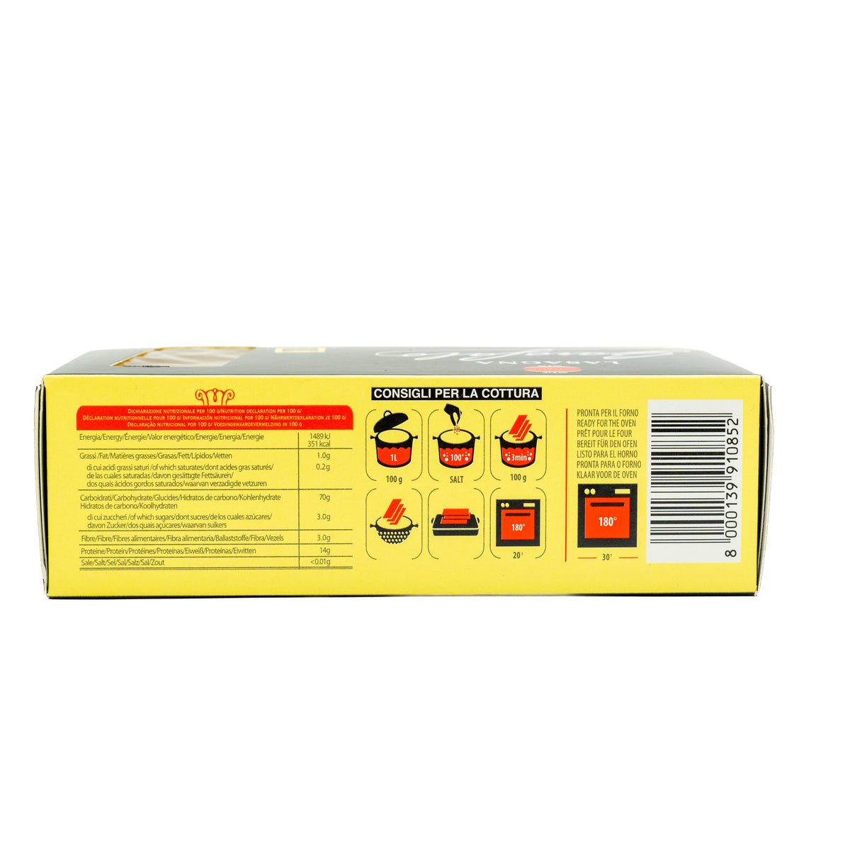Foi de lasagna din grâu dur Garofalo, 500 g
