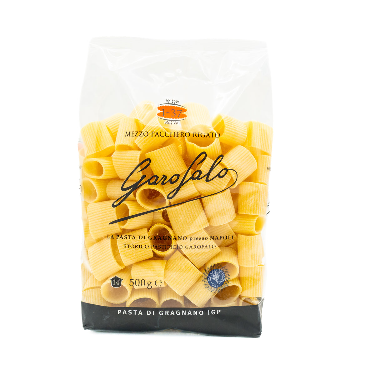 Paste Mezzo Pacchero Rigato Garofalo, 500 g