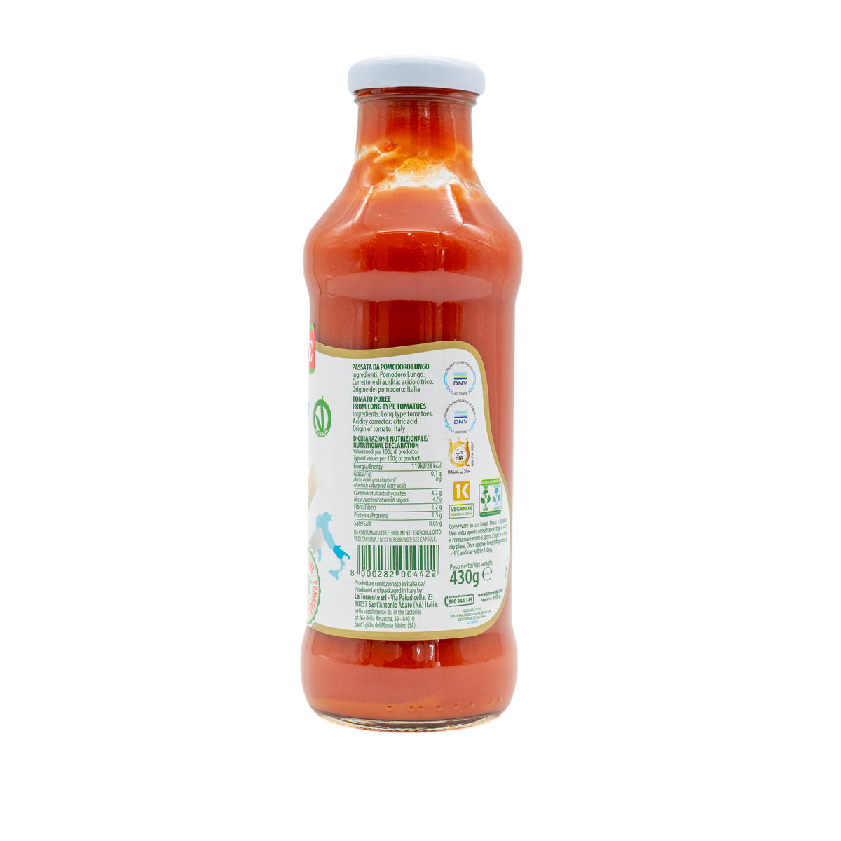 Roșii pasate La Torrente, 430 g