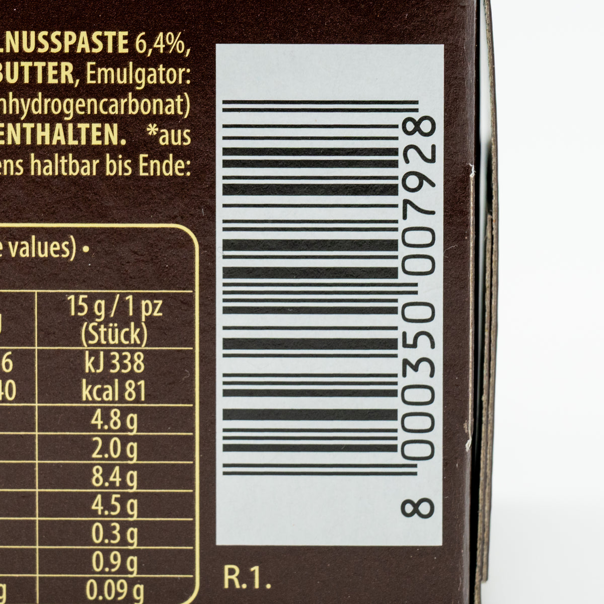Biscuiți cu cremă de alune de pădure Grisbi, 135 g