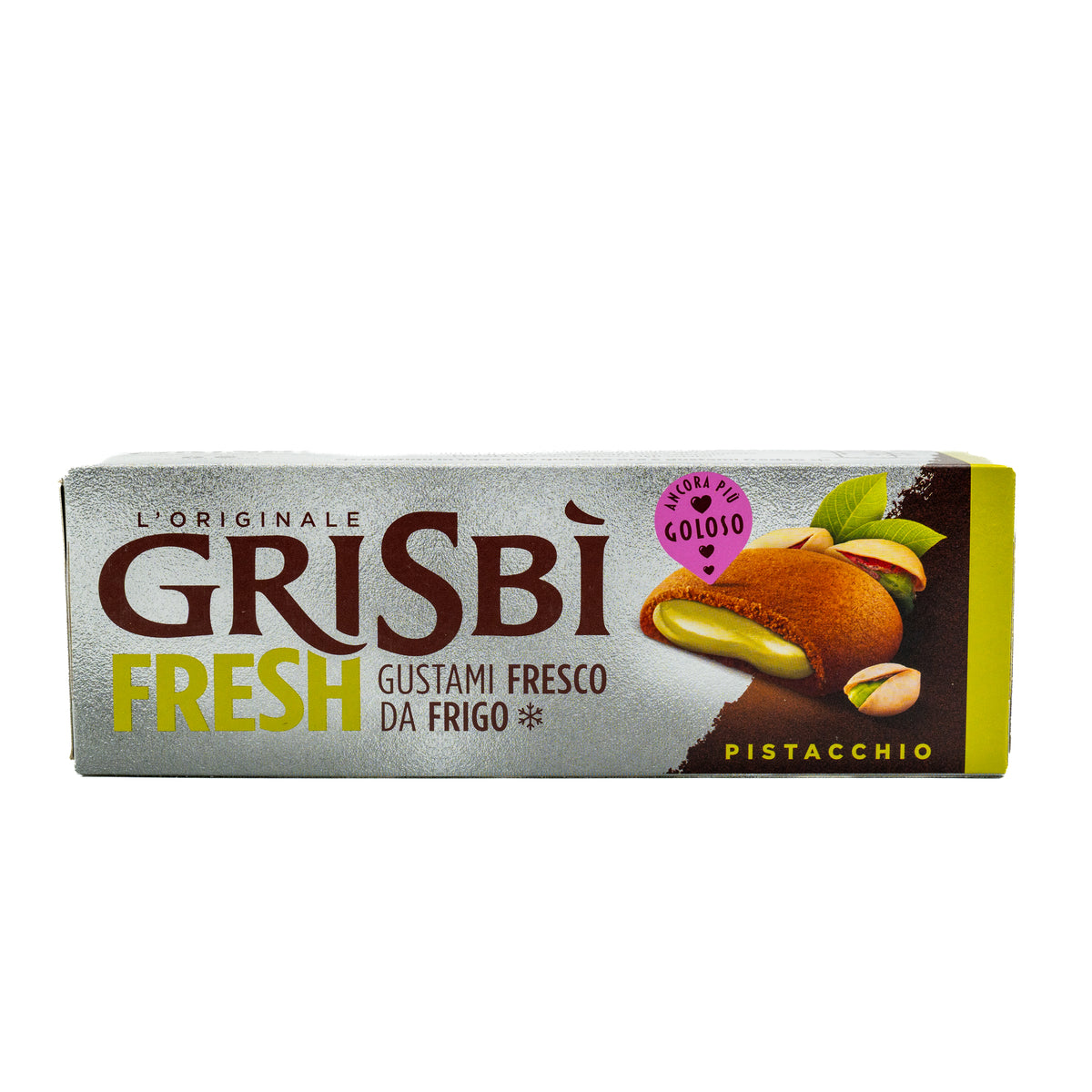 Biscuiți Fresh cu cremă de fistic Grisbi, 135 g