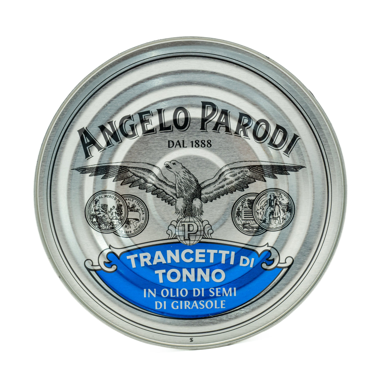 Bucăți de ton Angelo Parodi în ulei de floarea-soarelui, 1 kg