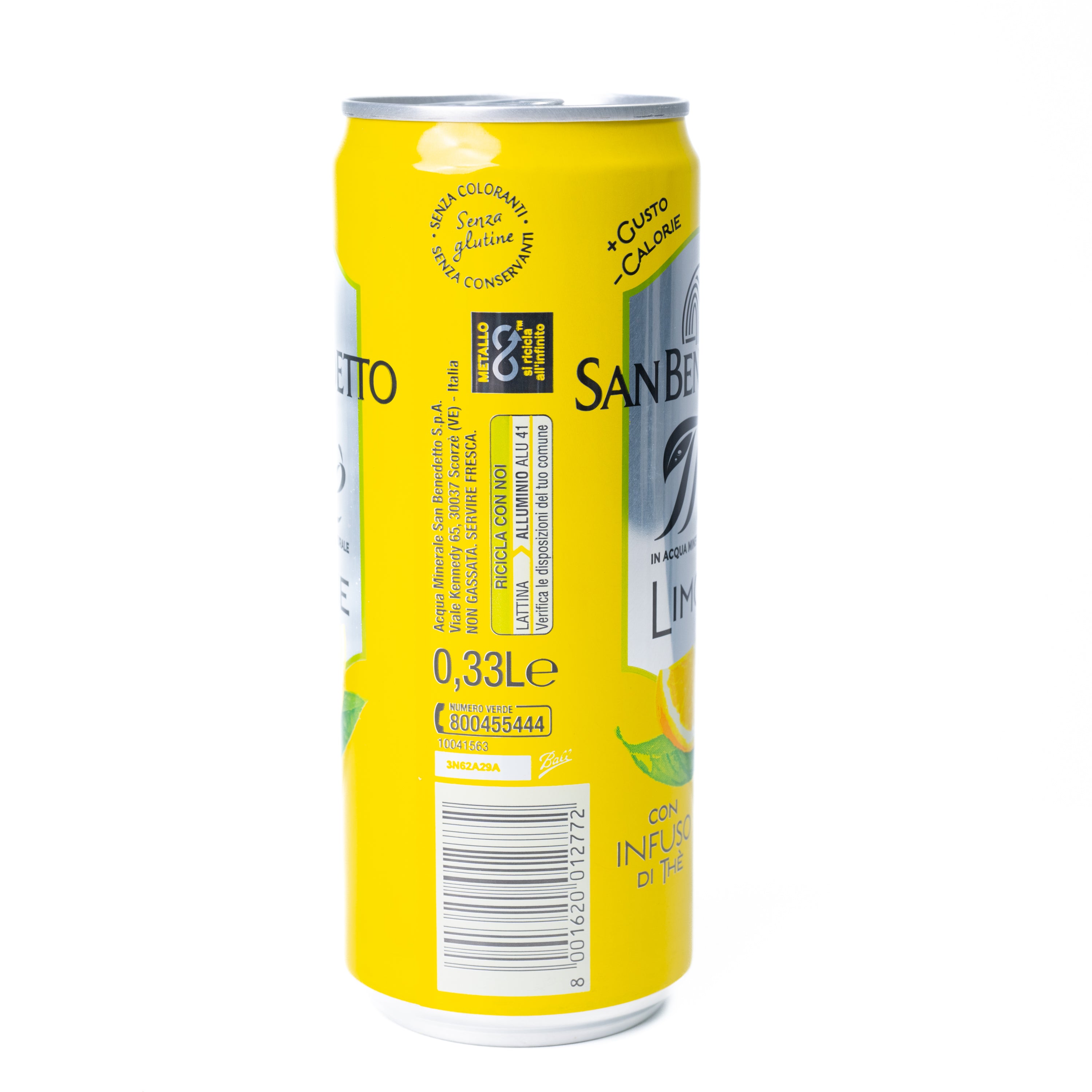 Ceai rece Sleek cu lămâie San Benedetto, 0,33 L