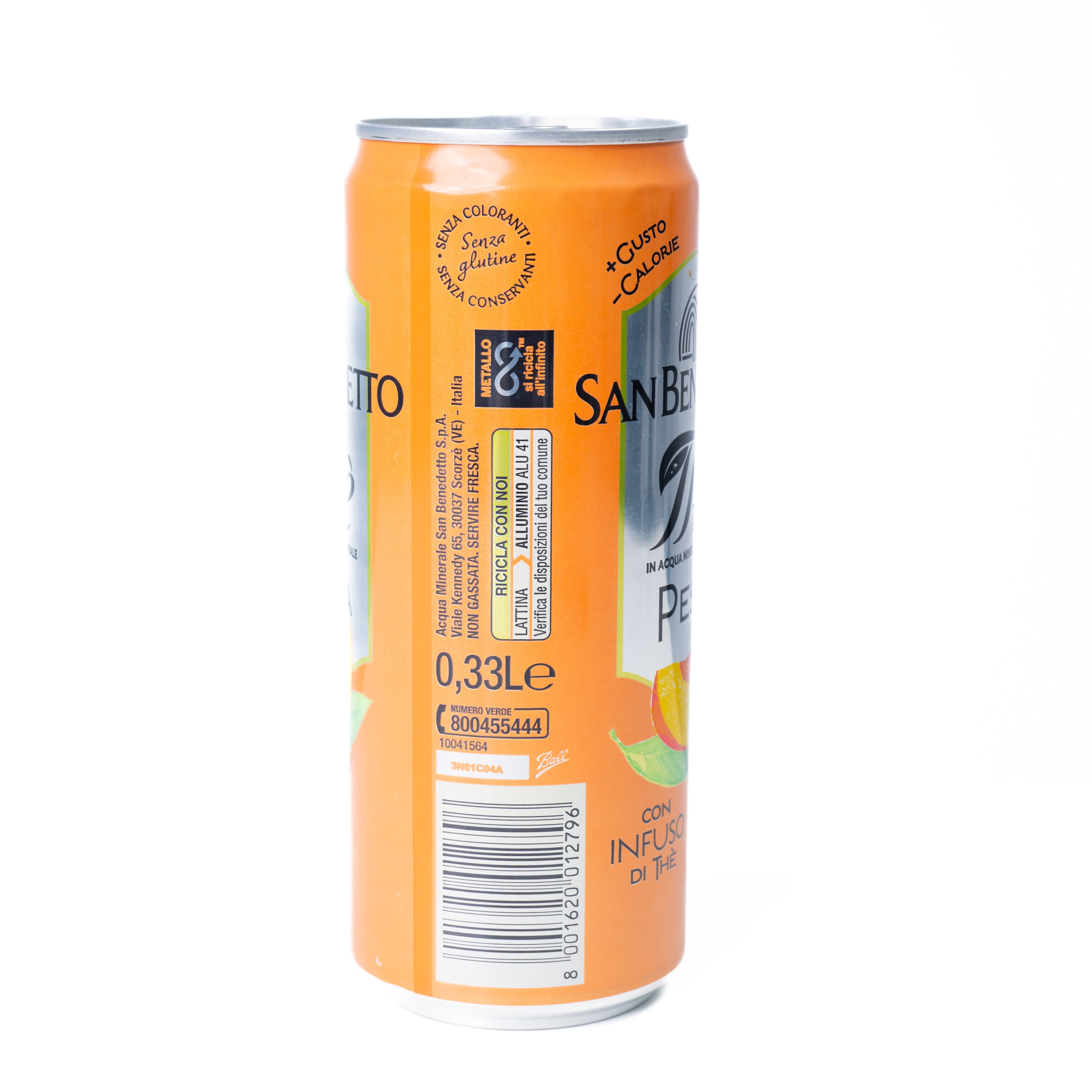 Ceai rece Sleek cu piersică San Benedetto, 0,33 L