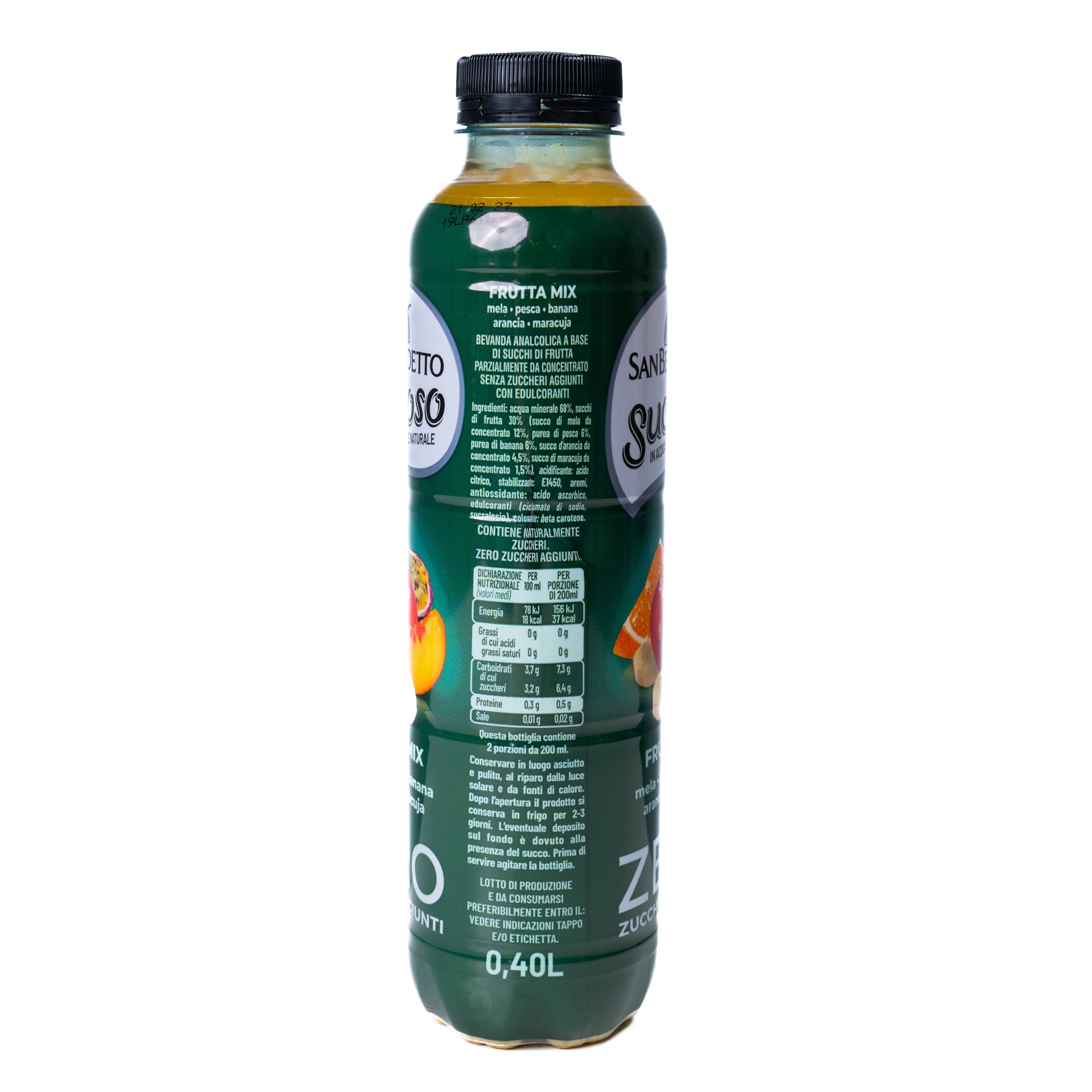 Băutură mix de fructe Succoso San Benedetto, 0,40 L