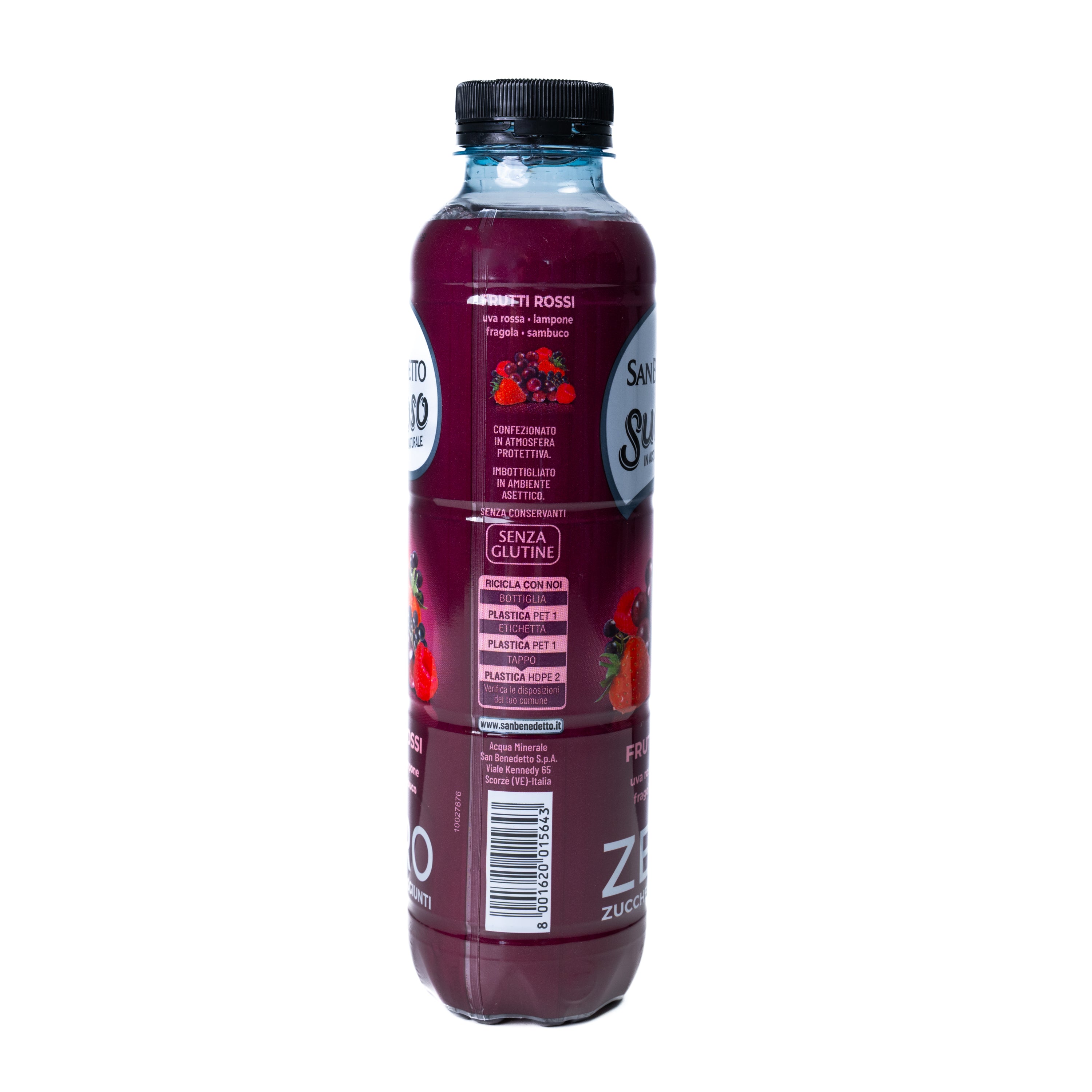 Băutură cu fructe roșii Succoso San Benedetto, 0,40 L