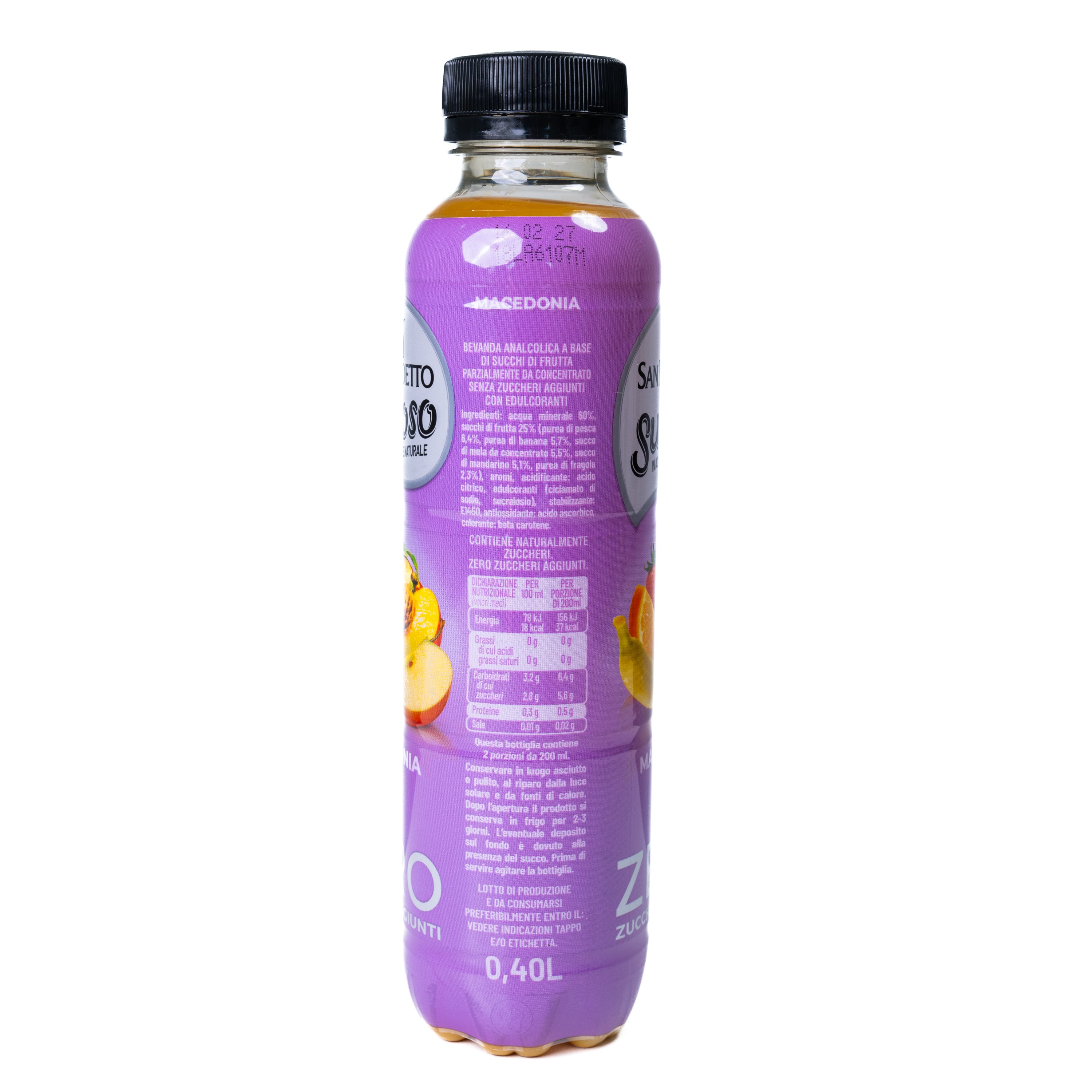 Băutură Macedonia Succoso San Benedetto, 0,40 L