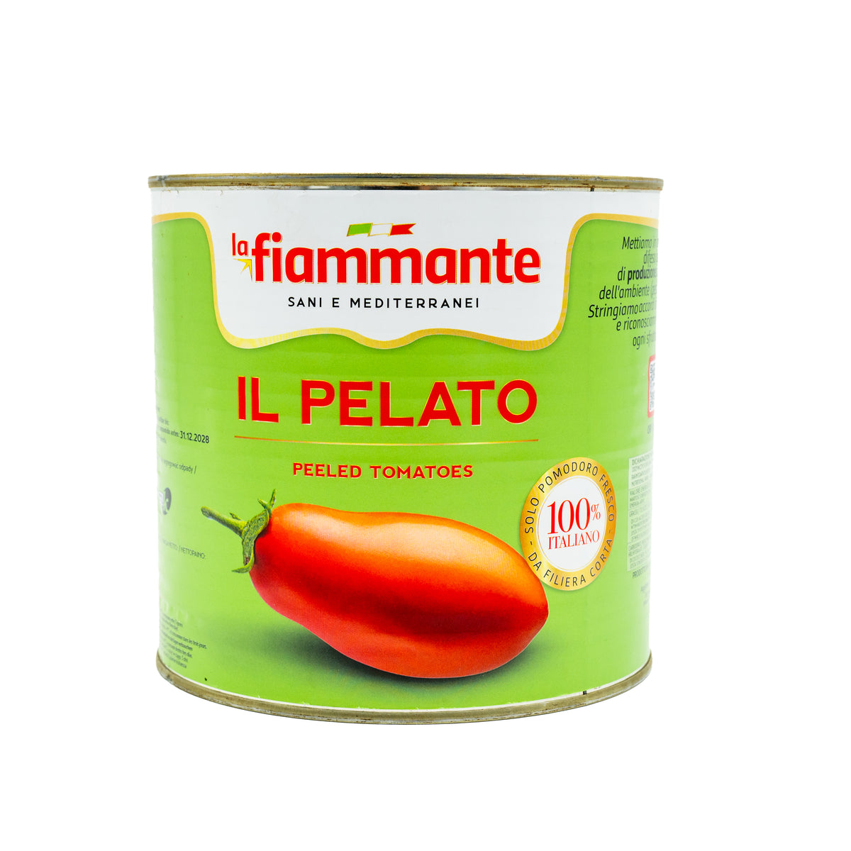 Roșii decojite La Fiammante Il Pelato, 2,5 kg