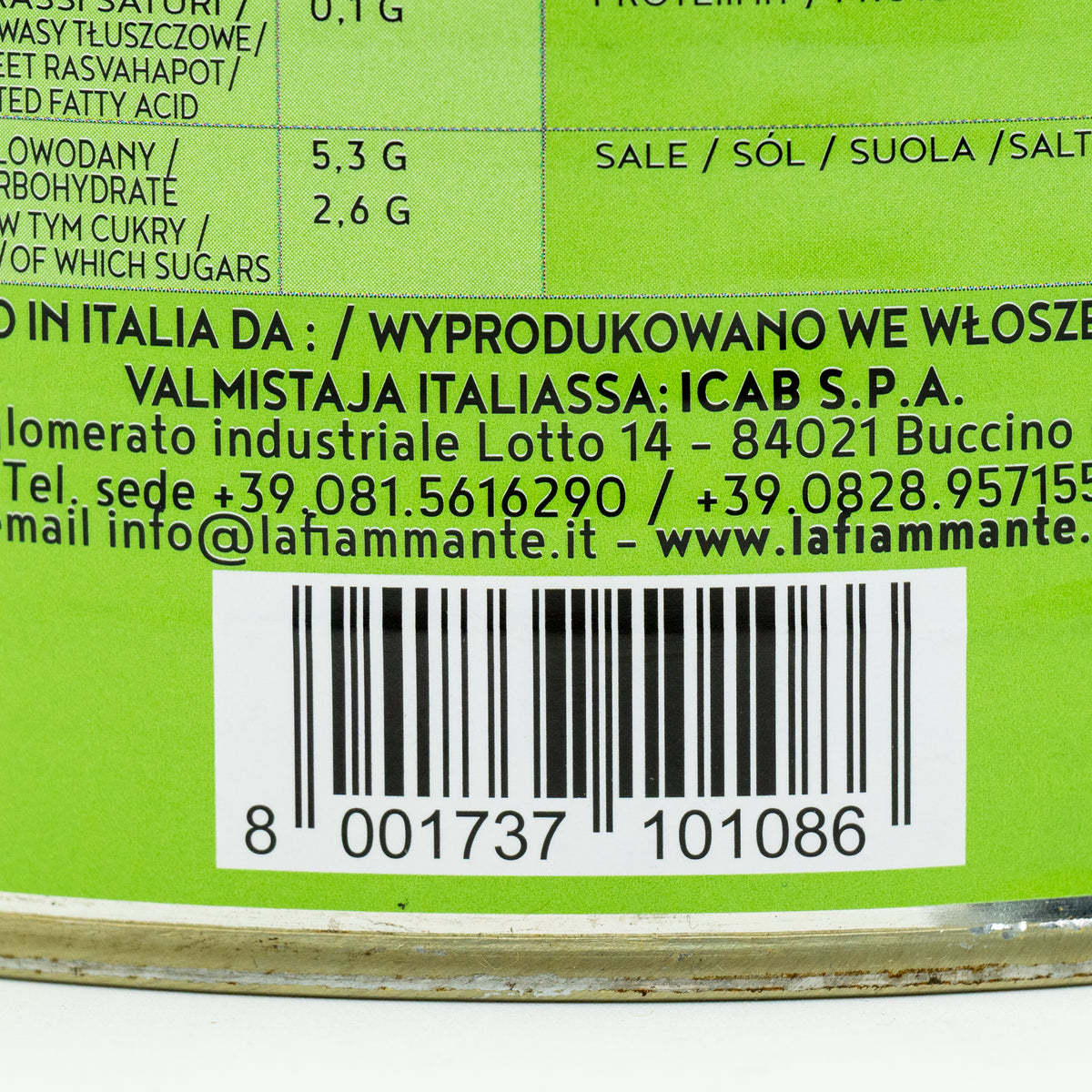 Roșii decojite La Fiammante Il Pelato, 2,5 kg