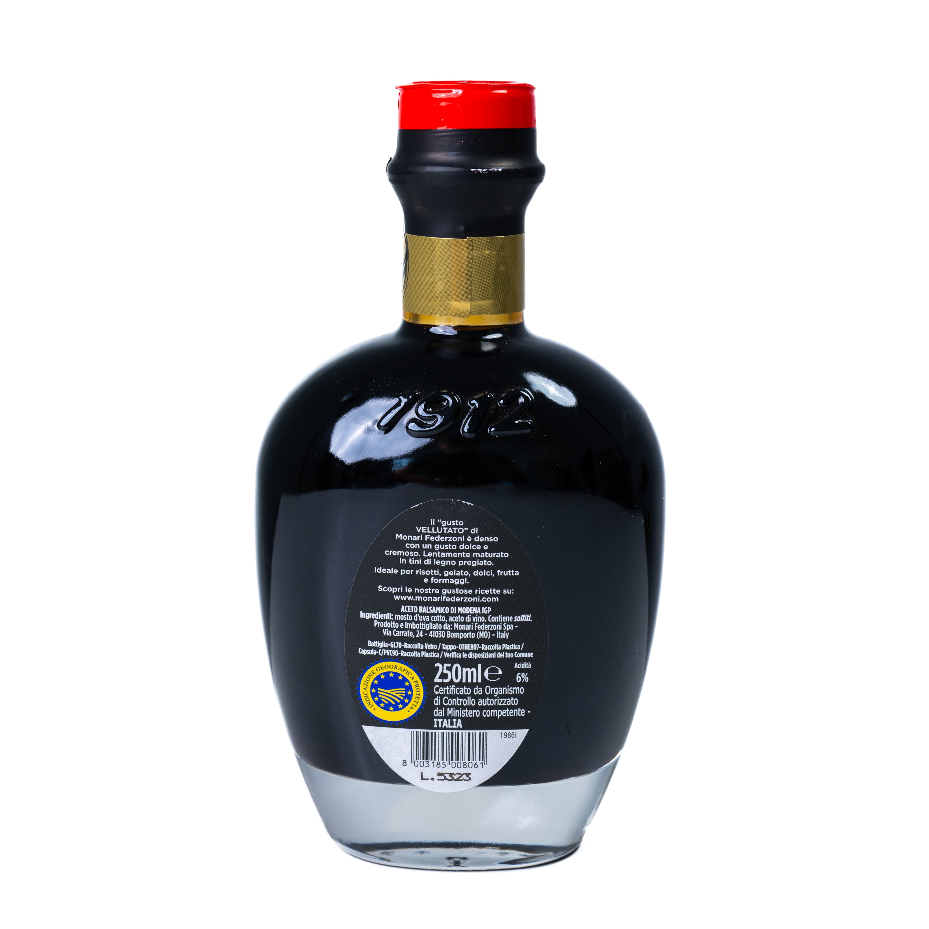 Oțet balsamic de Modena IGP Vellutato Monari Federzoni, 250 ml