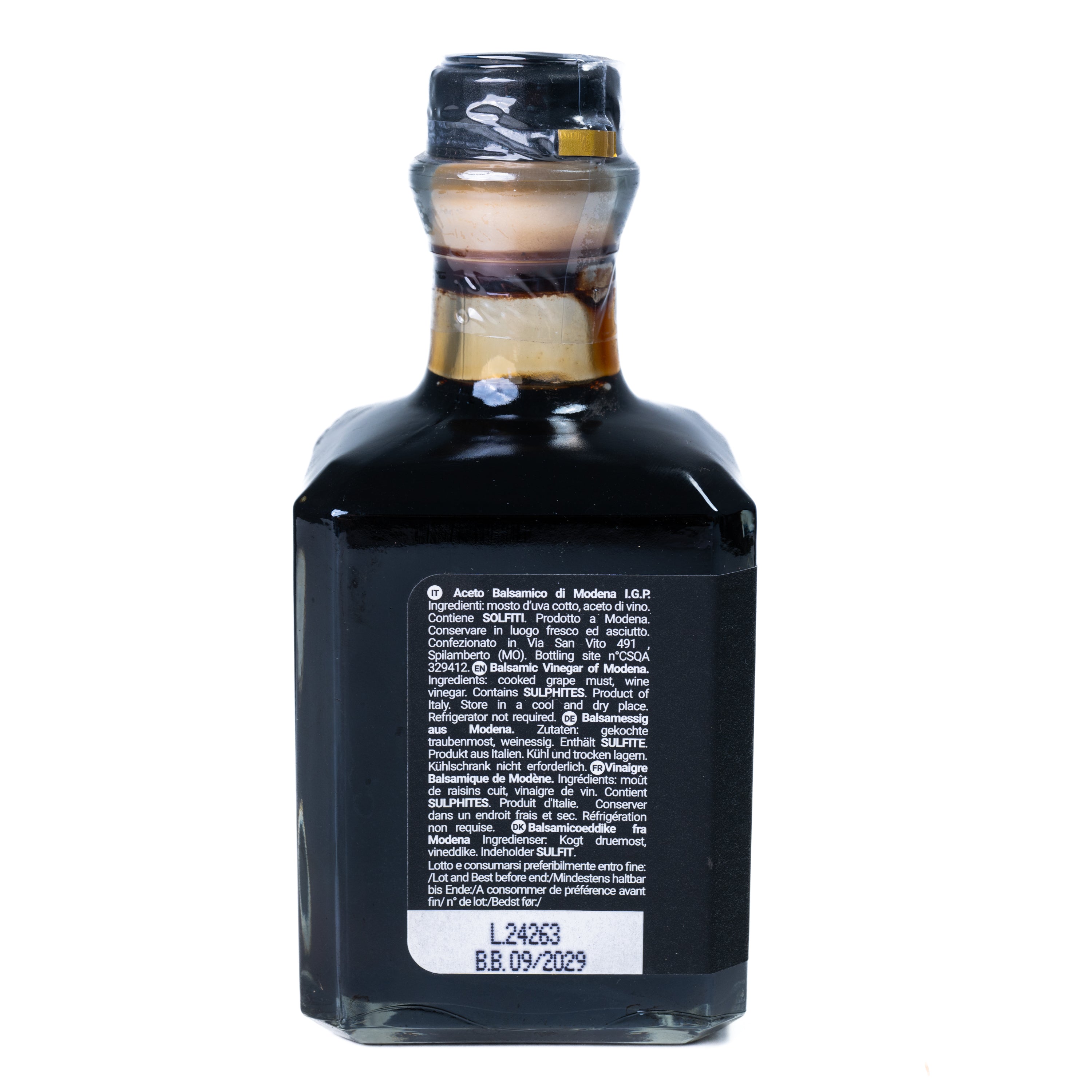 Oțet balsamic Andrea Milano Vignagruma Prestige, 250 ml