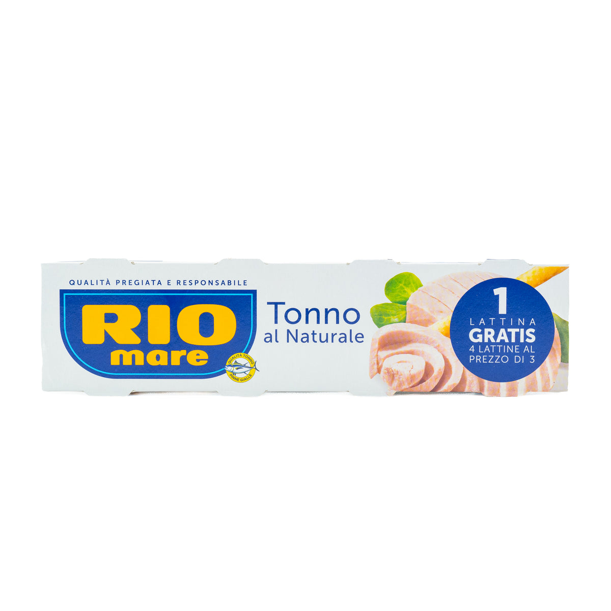 Ton Rio Mare în suc propriu, 4 × 80 g