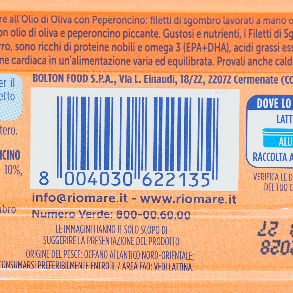 Fileuri de macrou la grătar cu ardei iute Rio Mare, 120 g