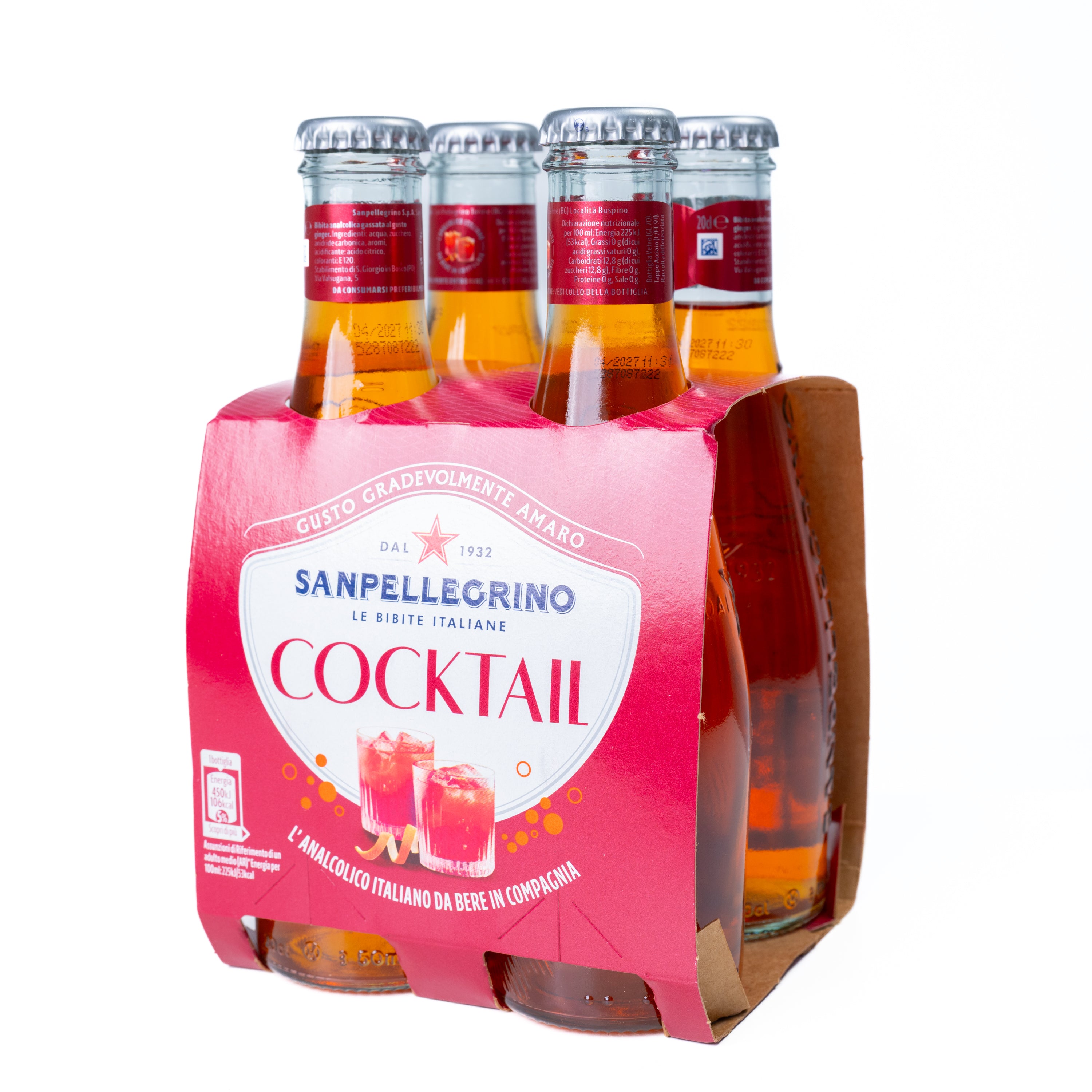 Cocktail Rosso Sanpellegrino, 4 x 200 ml