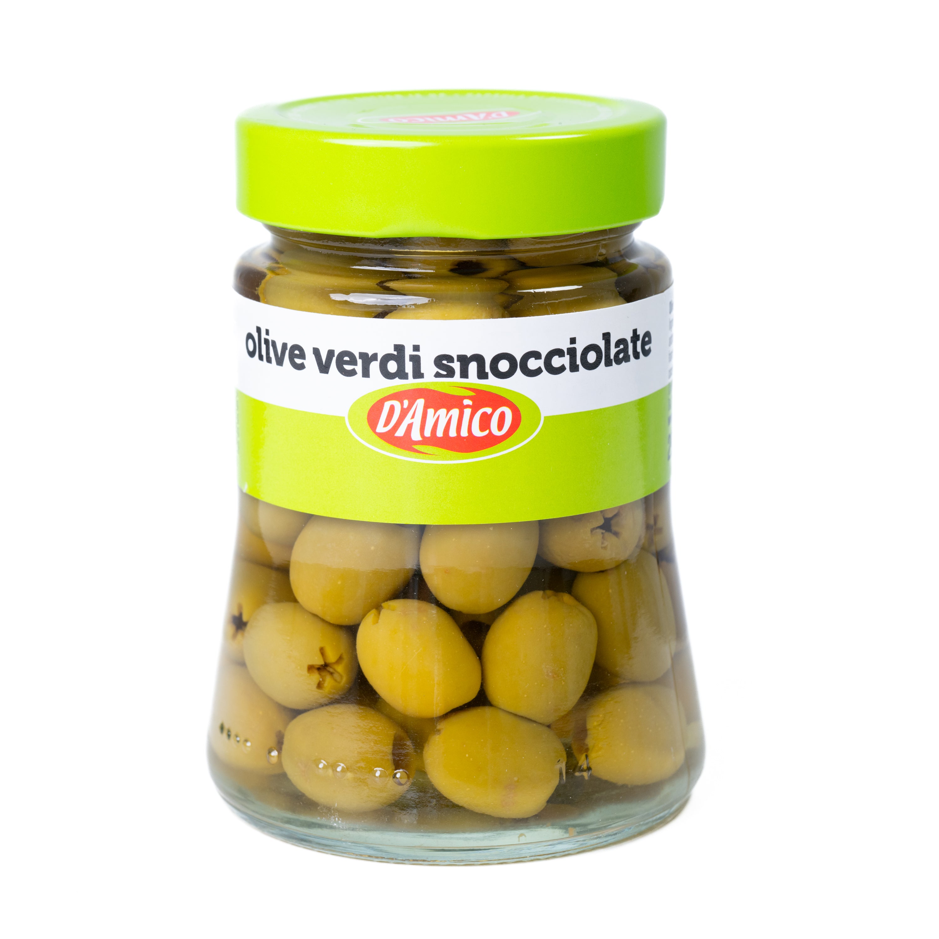 Măsline verzi fără sâmburi D'Amico, 290 g