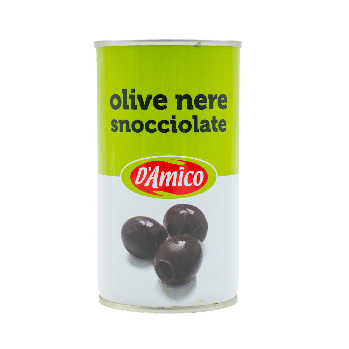 Măsline negre fără sâmburi D’Amico, 350 g