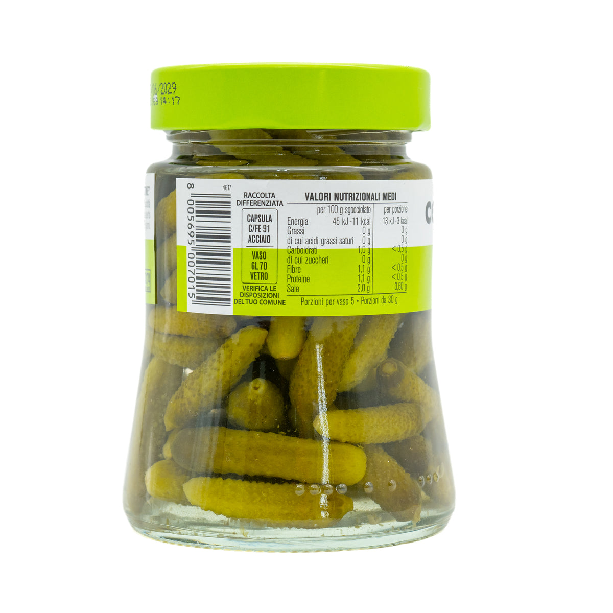 Castraveciori mini în oțet D’Amico, 300 g
