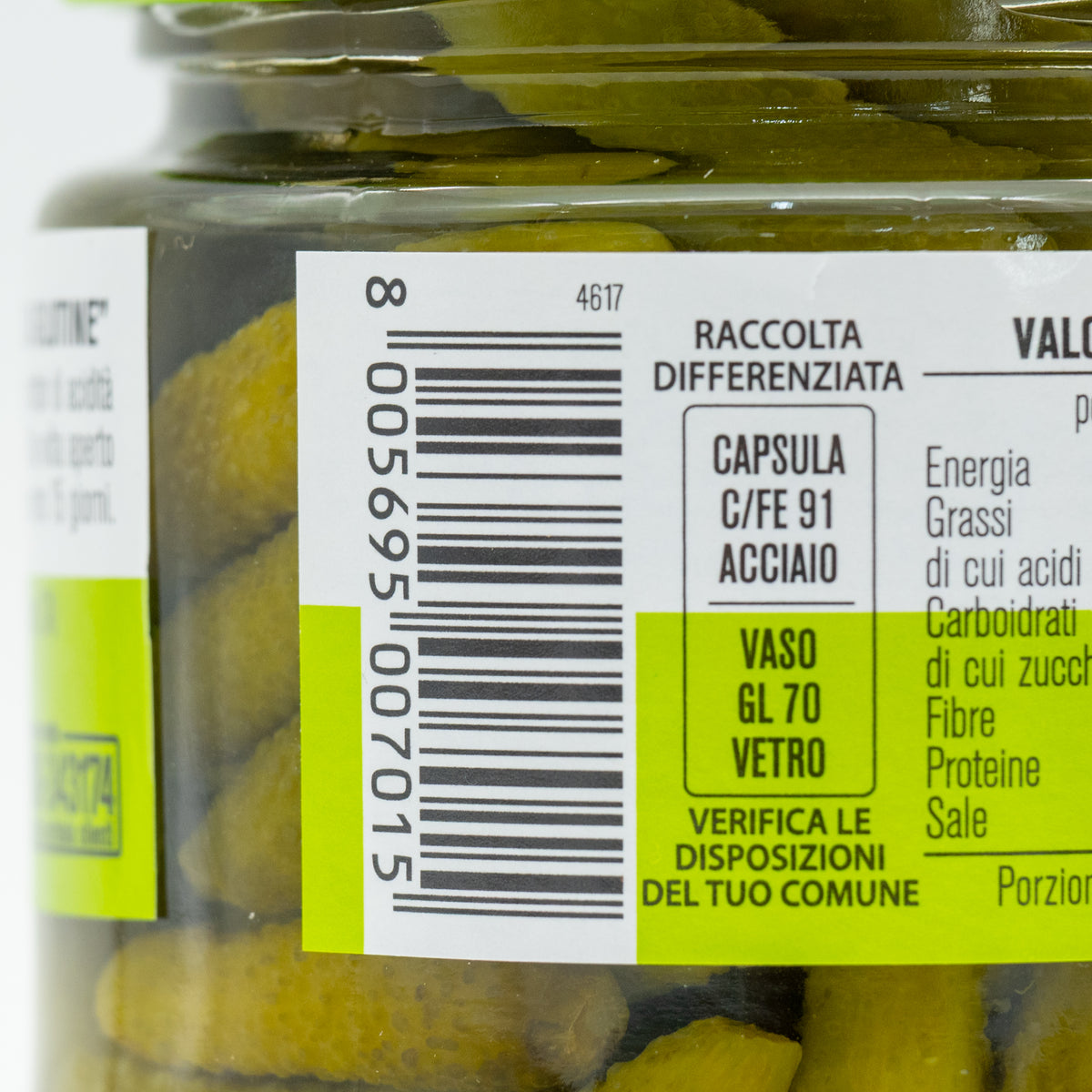 Castraveciori mini în oțet D’Amico, 300 g