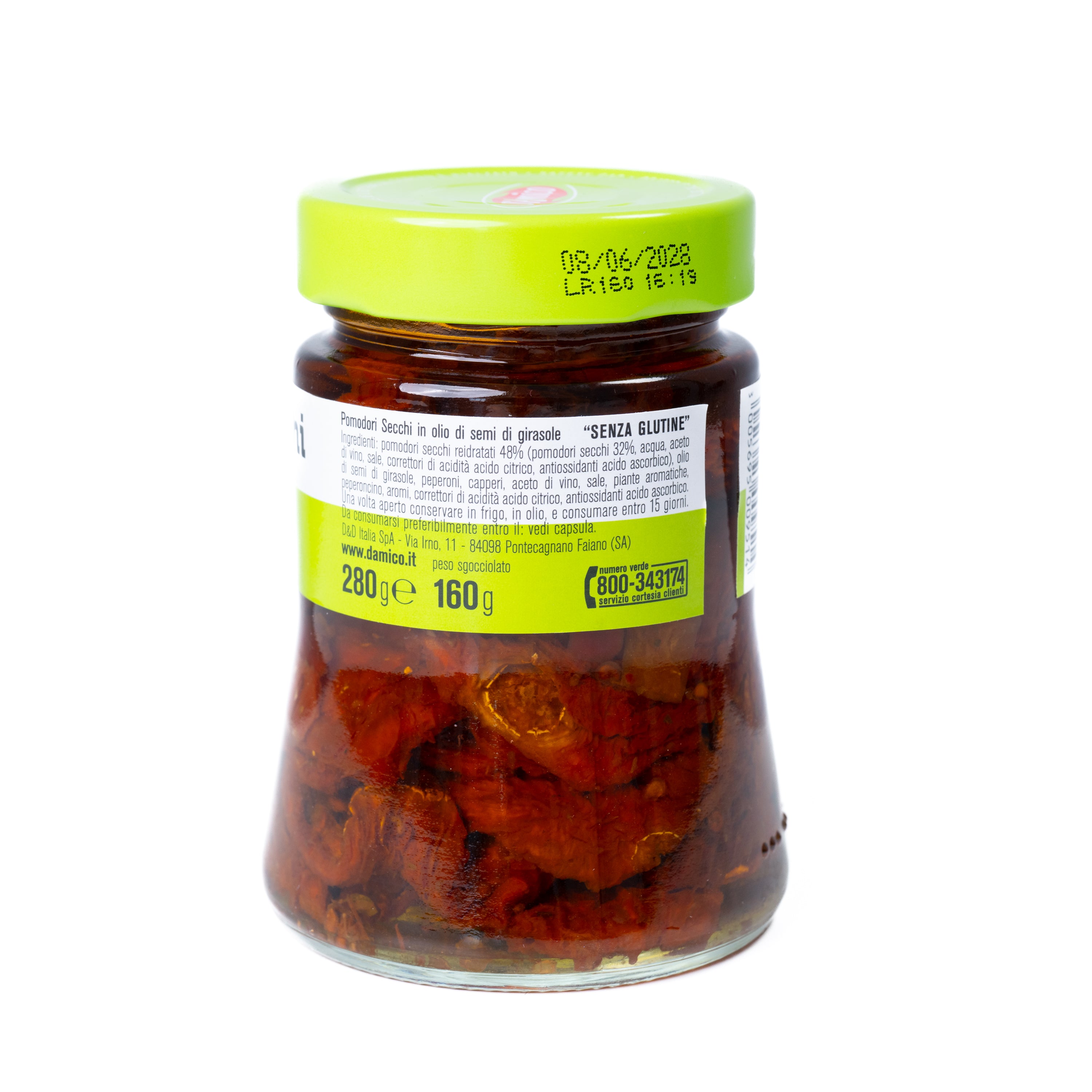 Roșii uscate D'Amico, 280 g