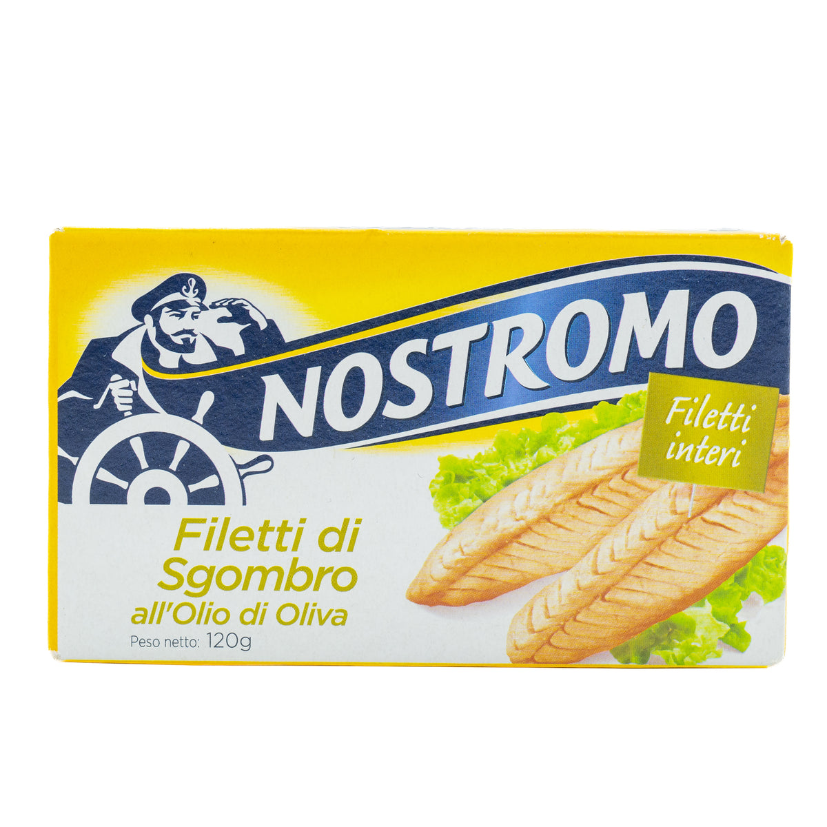Fileuri de macrou Nostromo în ulei de măsline, 120 g