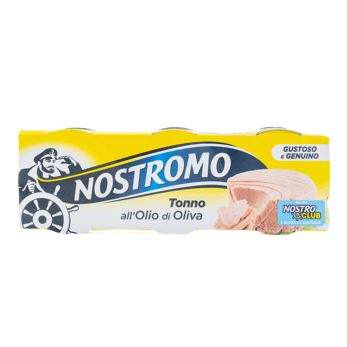Ton Nostromo în ulei de măsline, 3 × 70 g