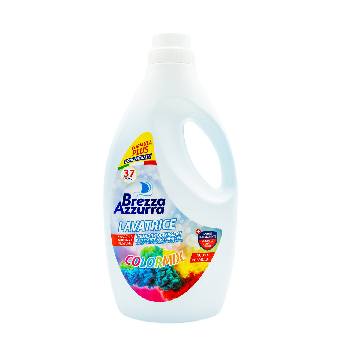Detergent lichid Brezza Azzurra Colormix, 1,85 l, 37 spălări