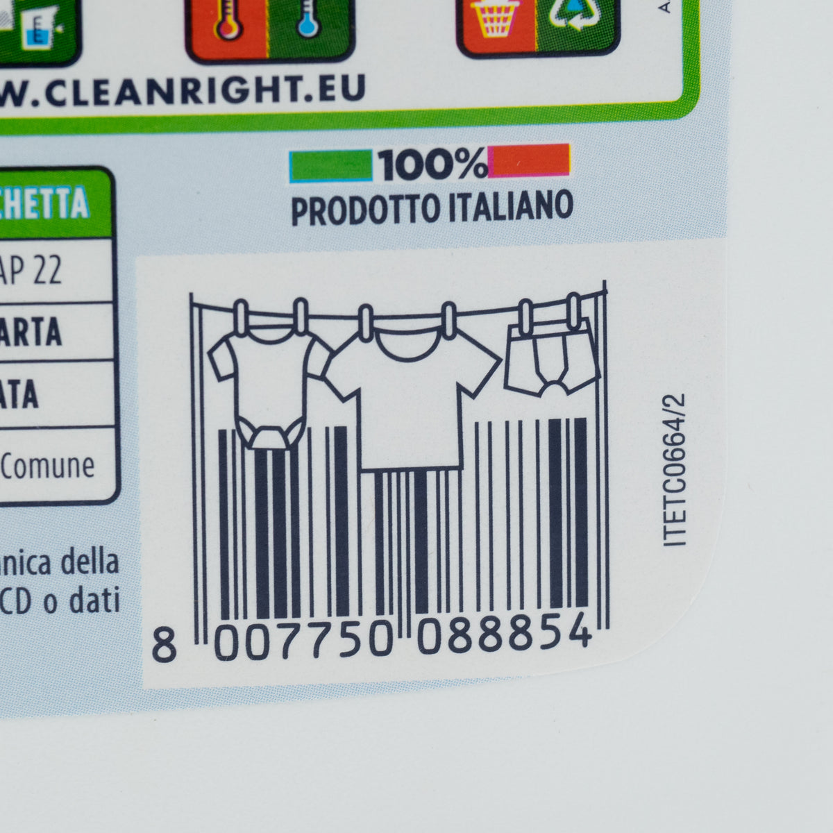 Detergent lichid Spuma di Sciampagna Profumo di Bucato, 3 l, 60 spălări