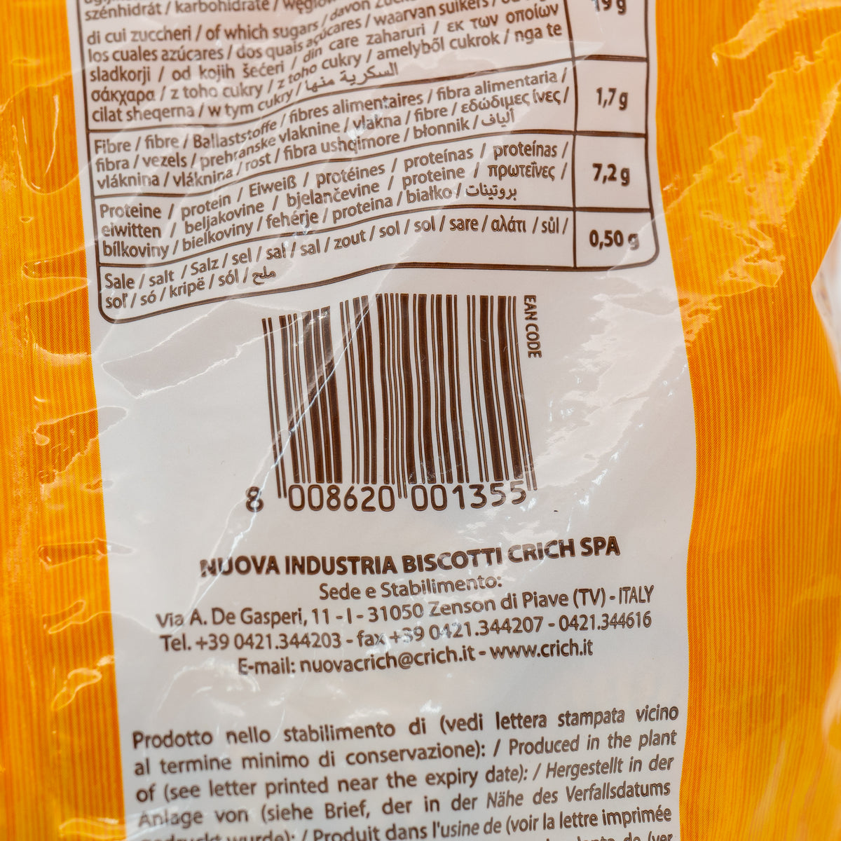 Biscuiți Zuccherini Crich, 1 kg