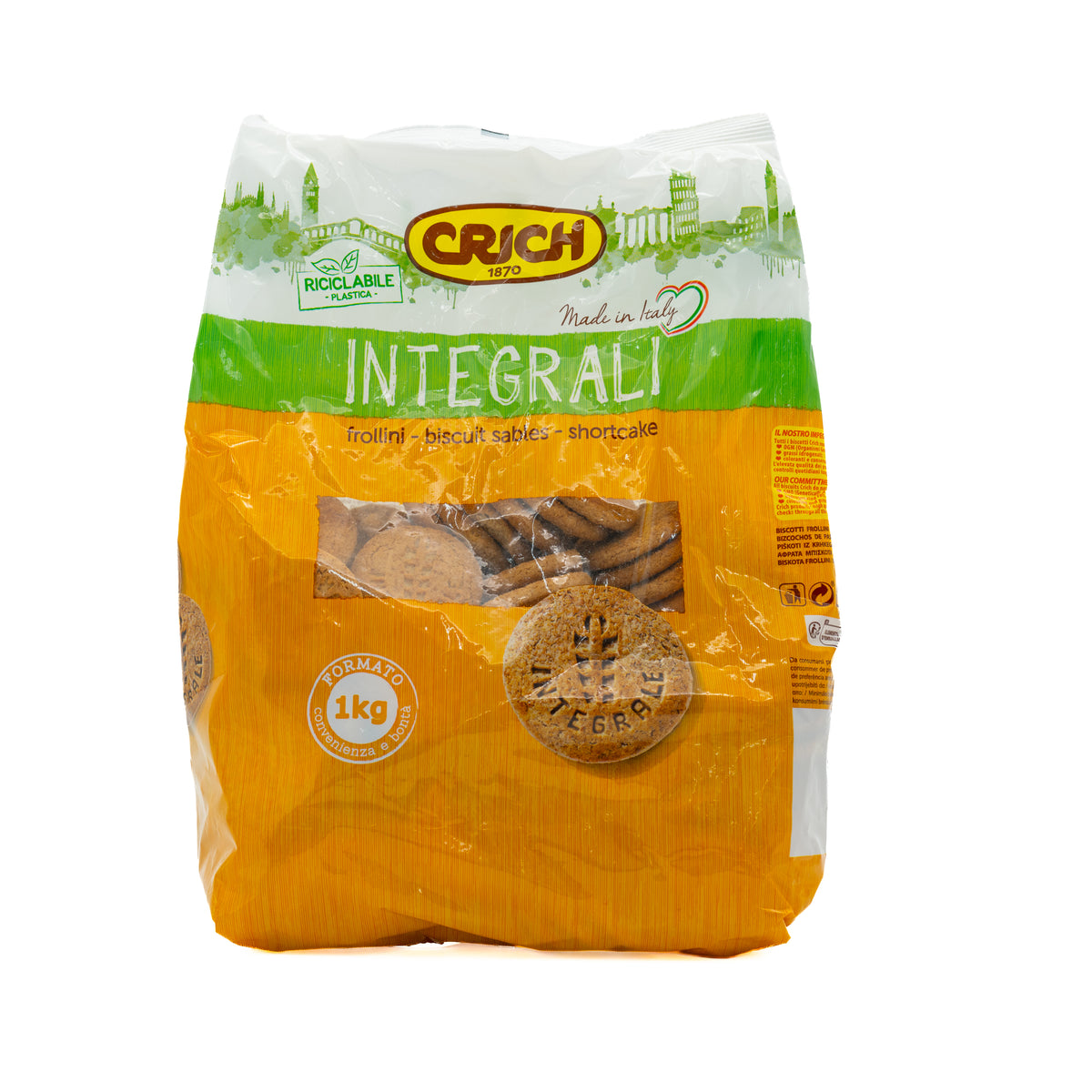 Biscuiți integrali Crich, 1 kg