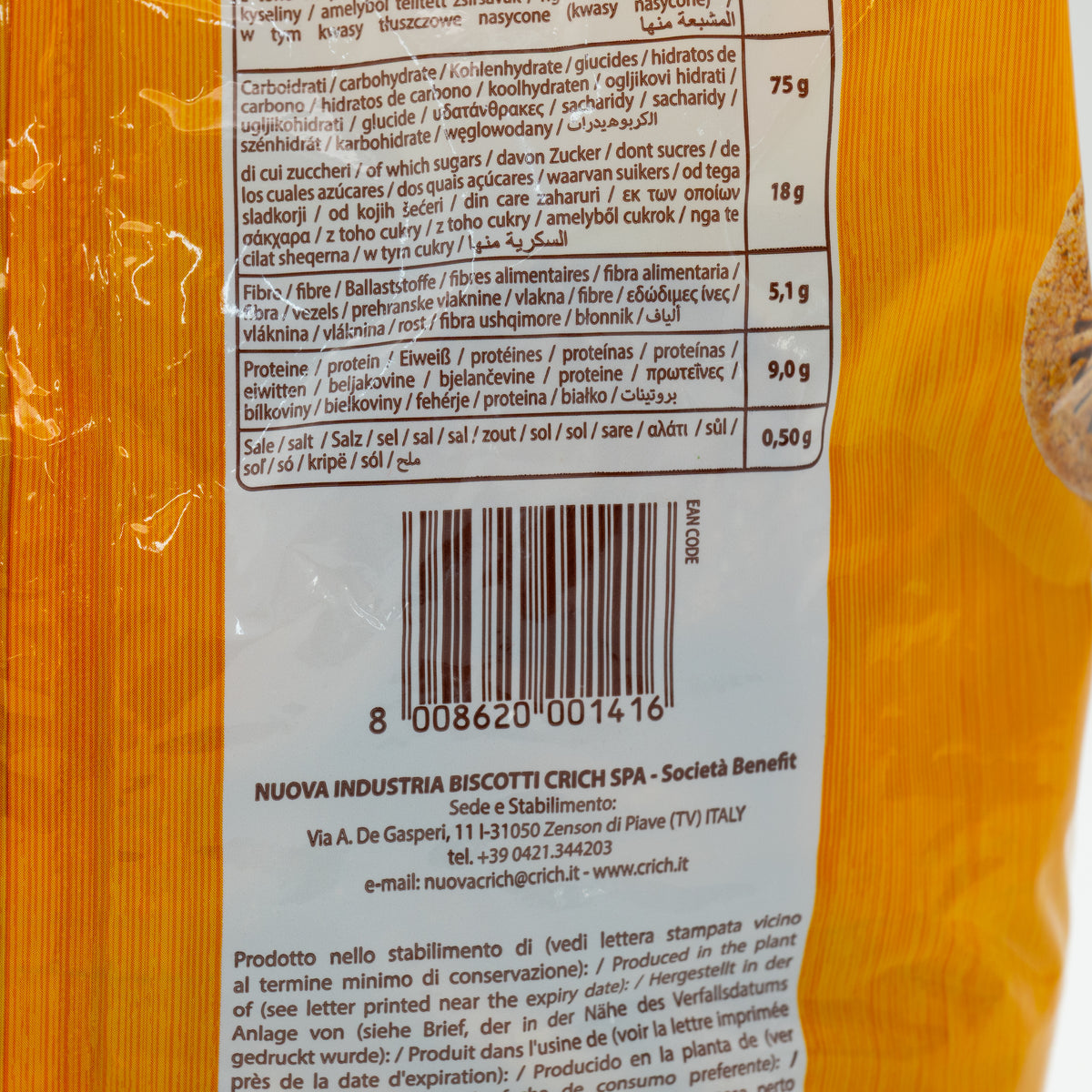 Biscuiți integrali Crich, 1 kg