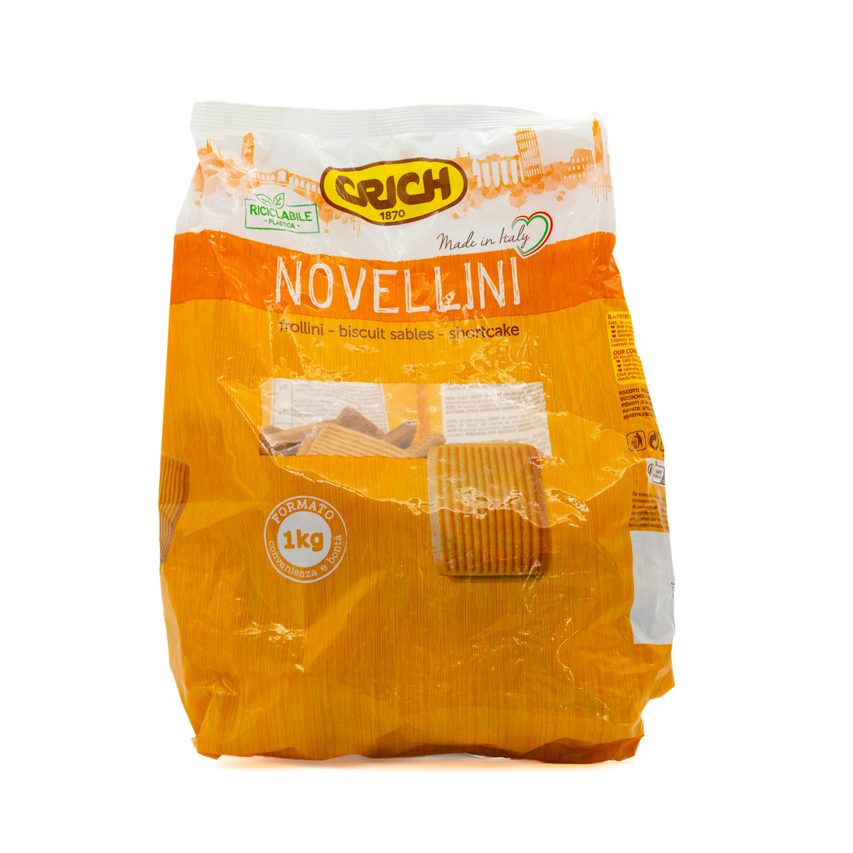Biscuiți Novellini Crich, 1 kg