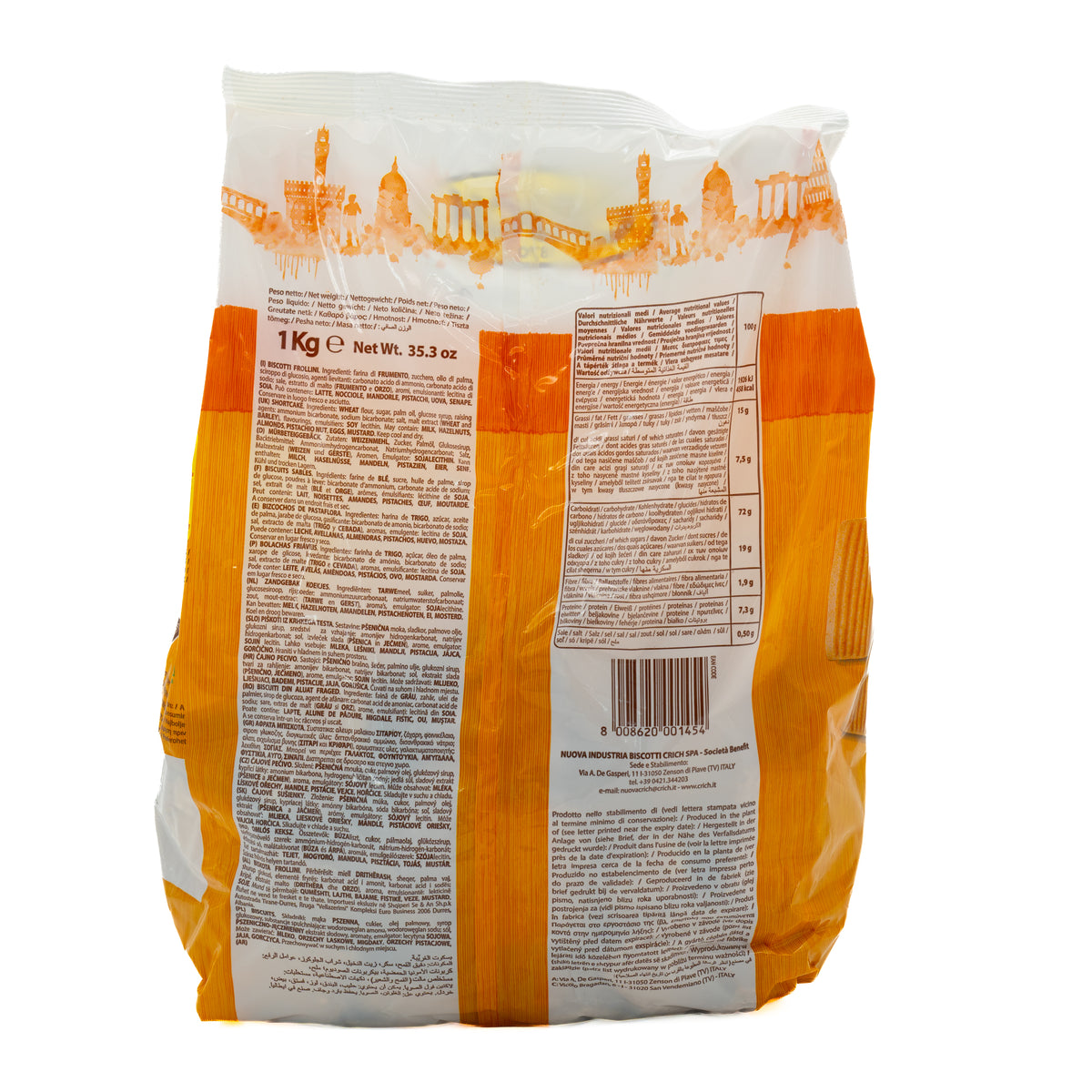 Biscuiți Novellini Crich, 1 kg