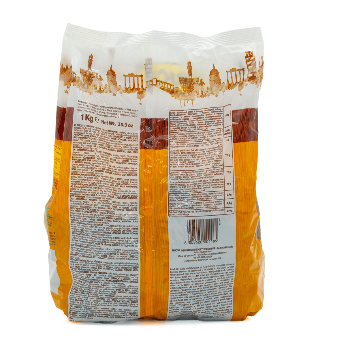Biscuiți Costarica cu cacao Crich, 1 kg