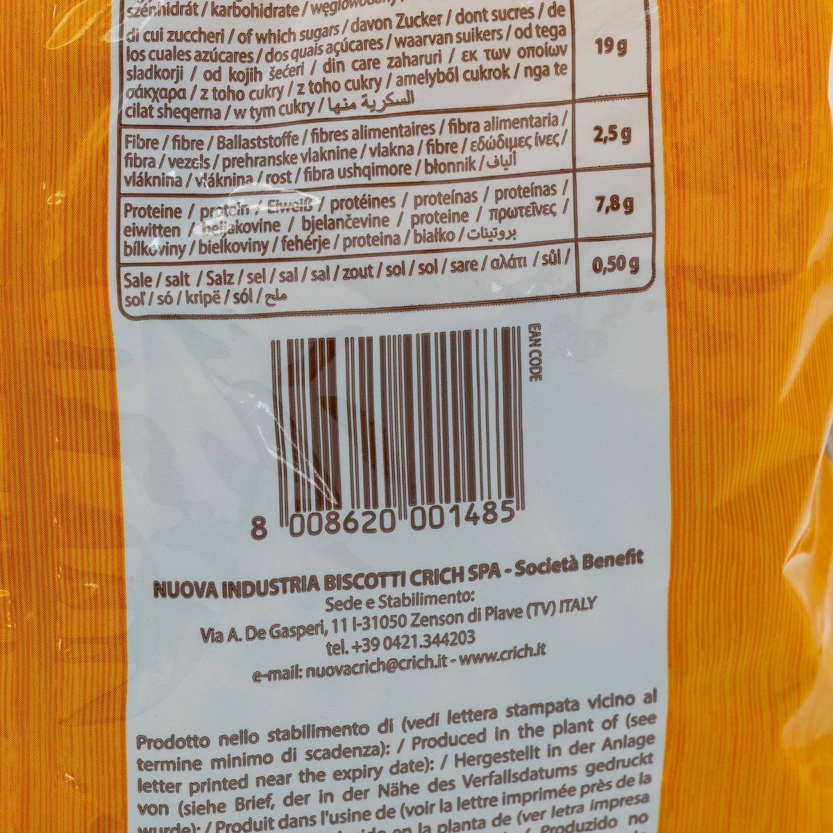 Biscuiți Costarica cu cacao Crich, 1 kg