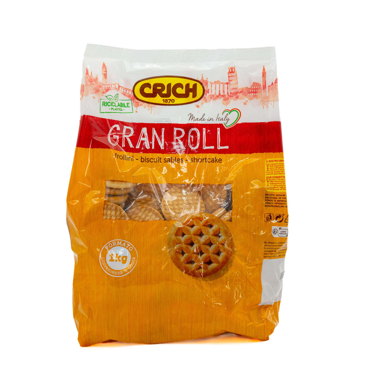 Biscuiți Gran Roll Crich, 1 kg