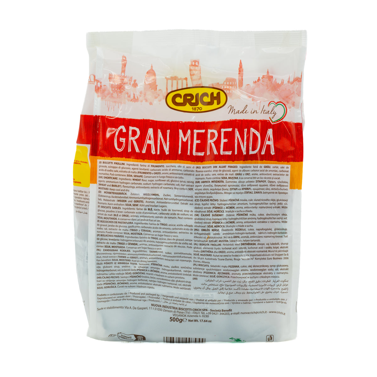 Biscuiți Crich Gran Merenda, 500 g