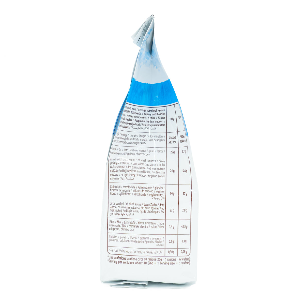 Napolitane cu cremă de vanilie Crich, 250 g