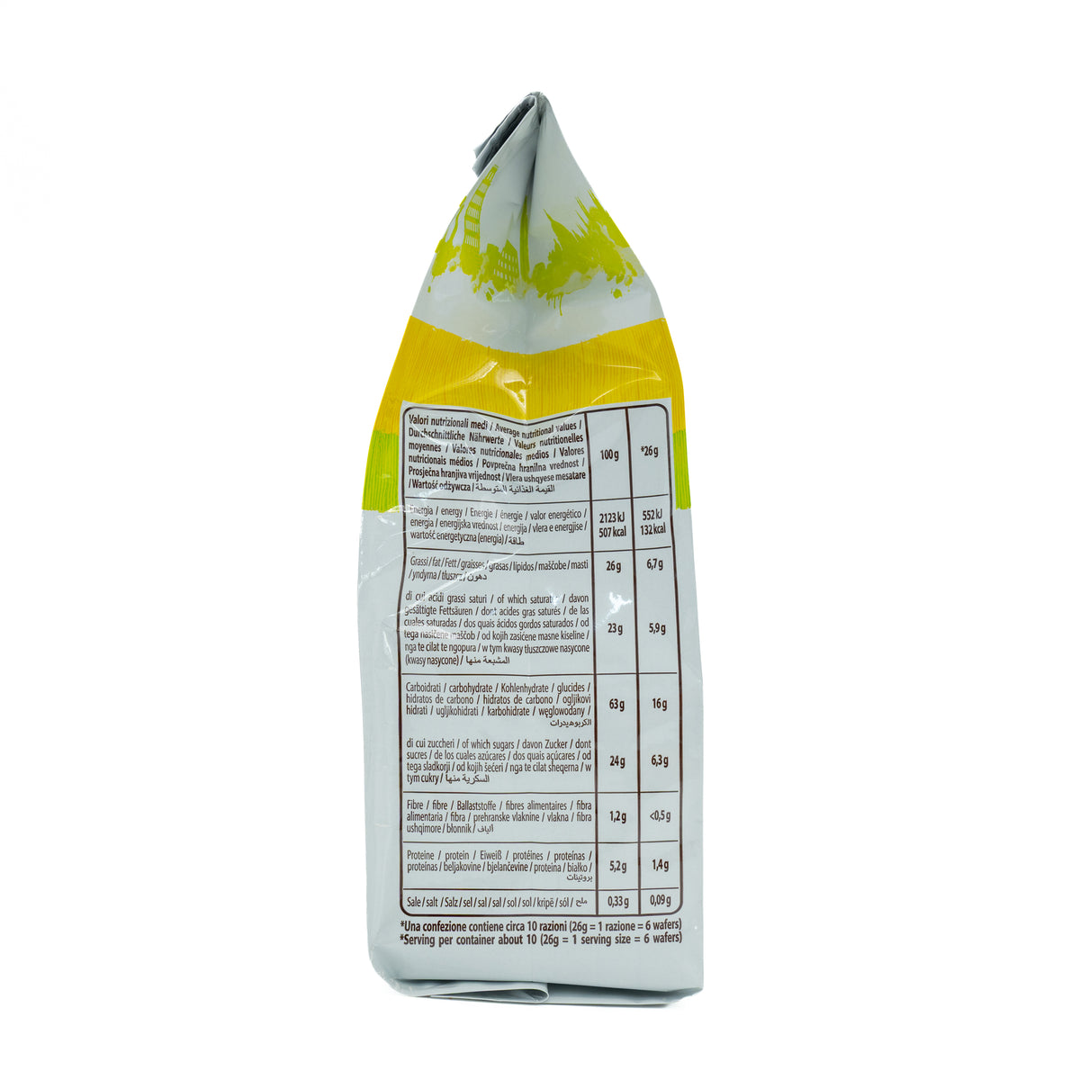 Napolitane cu cremă de lămâie Crich, 250 g