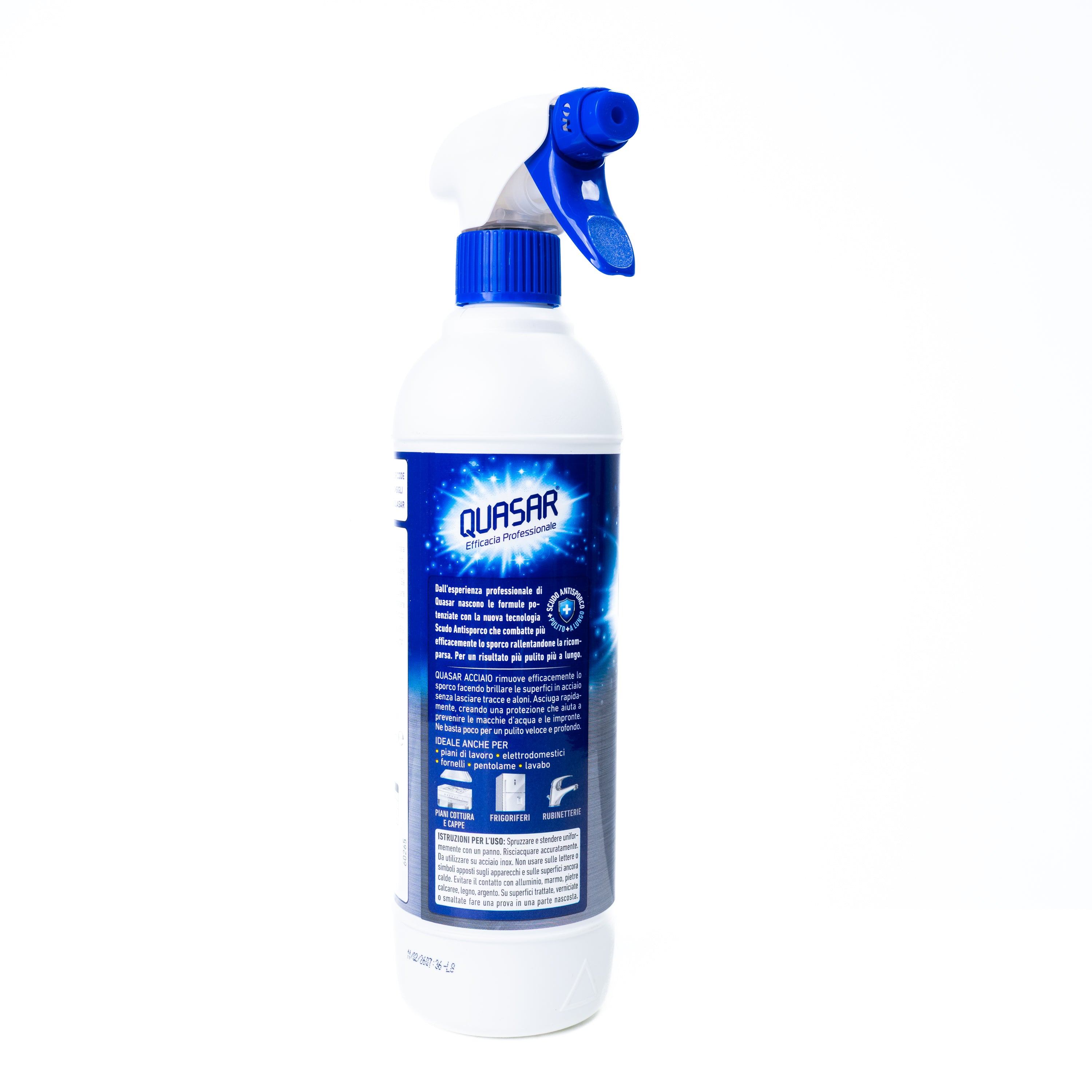 Soluție pentru inox spray Quasar, 580 ml