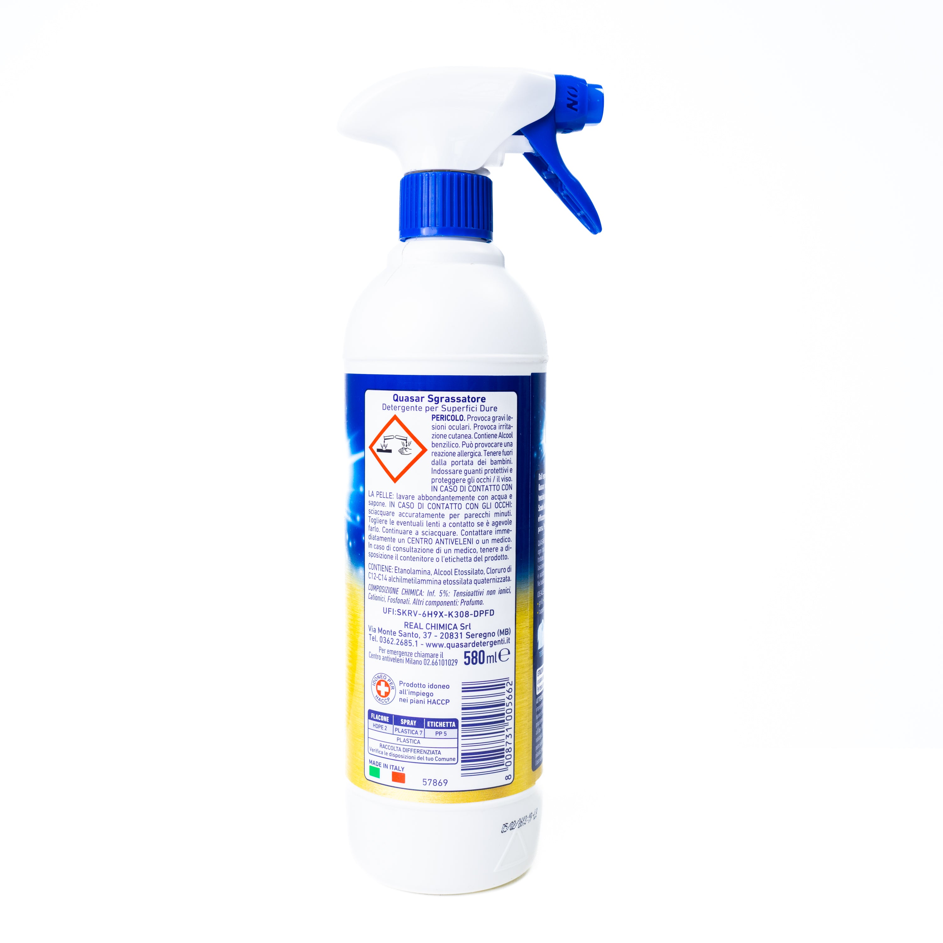 Degresant spray Quasar, 580 ml