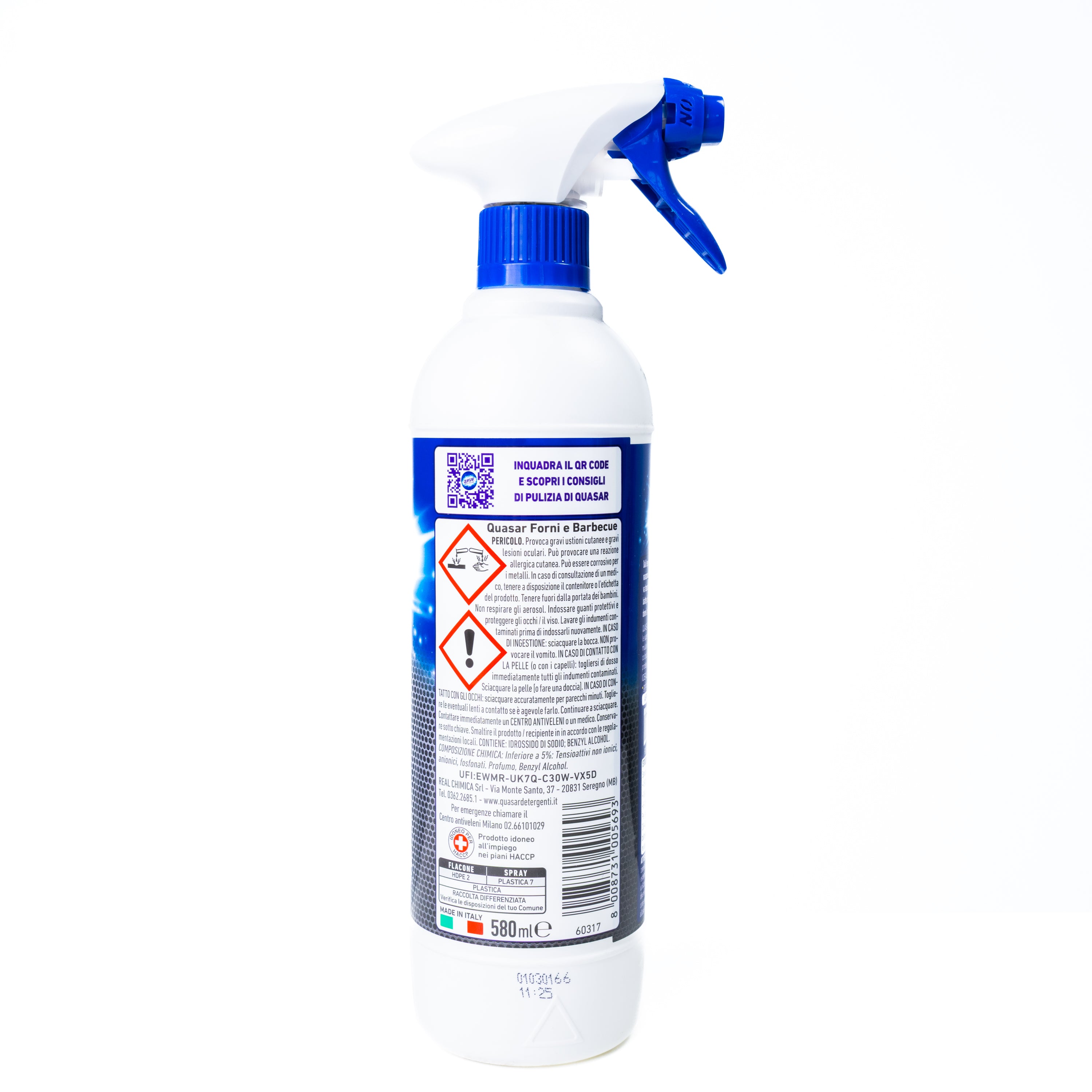 Soluție pentru cuptor și grătar Quasar, 580 ml