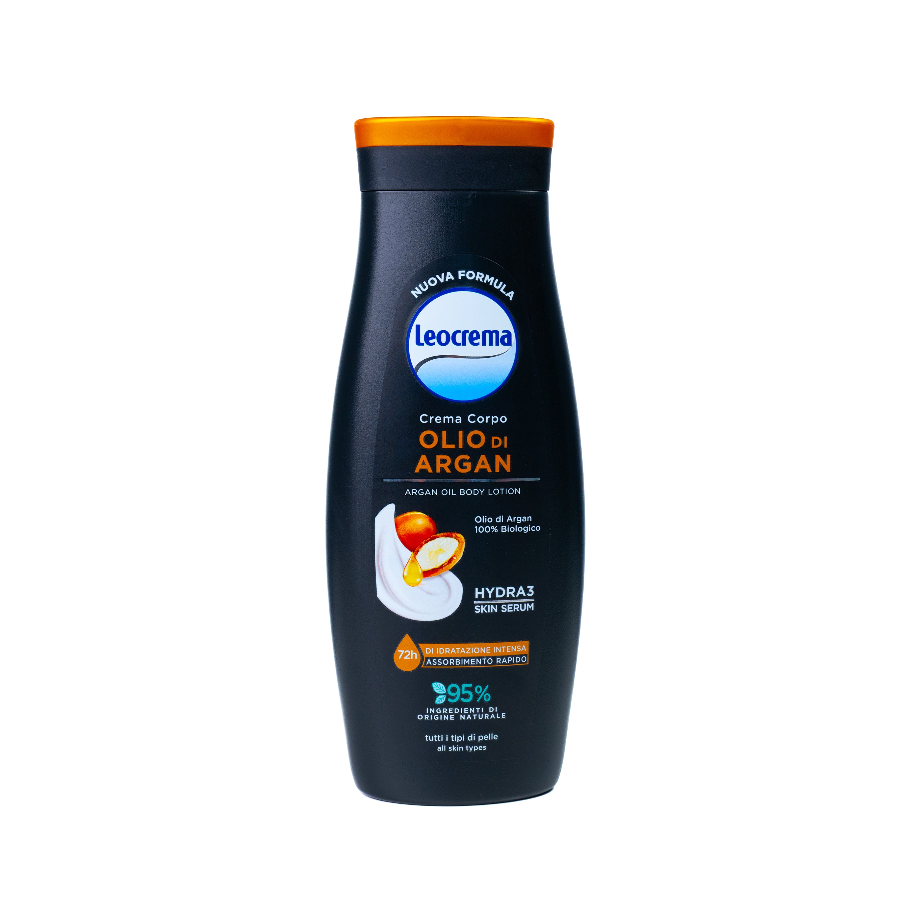 Lapte de corp cu ulei de argan Leocrema, 400 ml