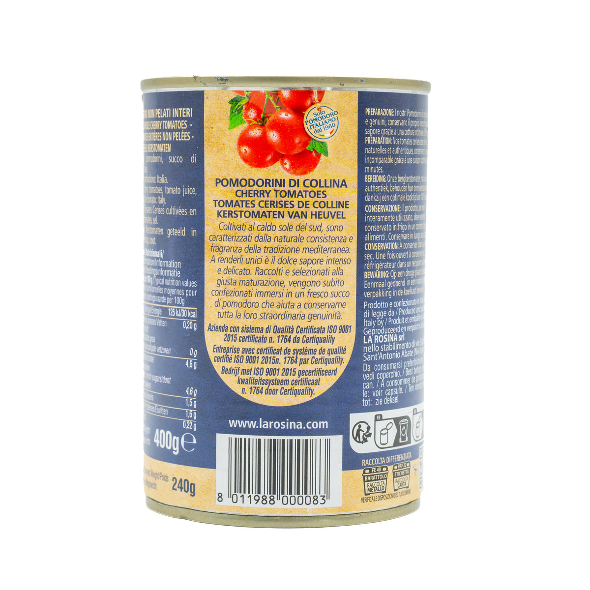 Roșii cherry La Rosina Il Pomodorino di Collina, 400 g