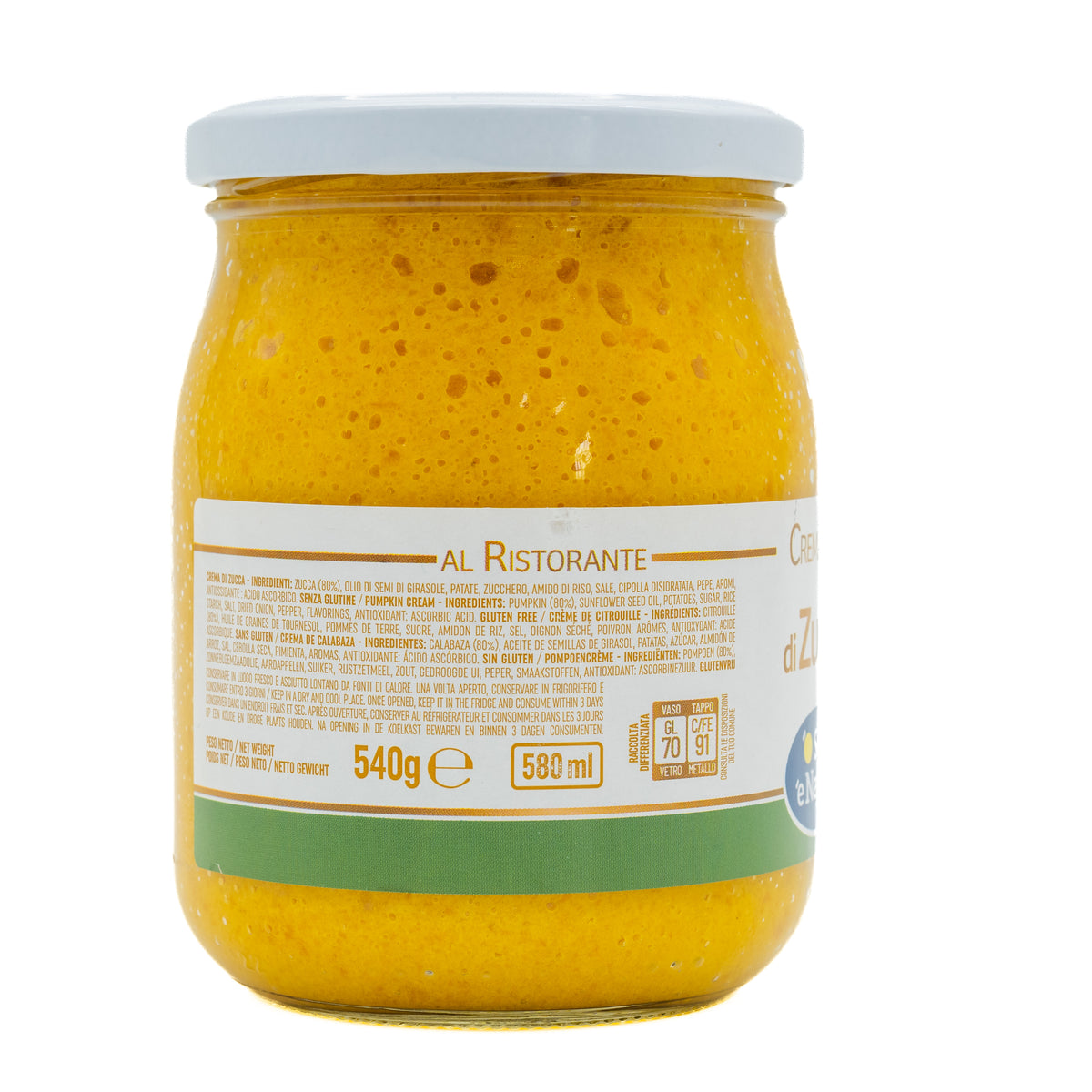 Cremă de dovleac CremaChef ’O Sole ’e Napule, 540 g