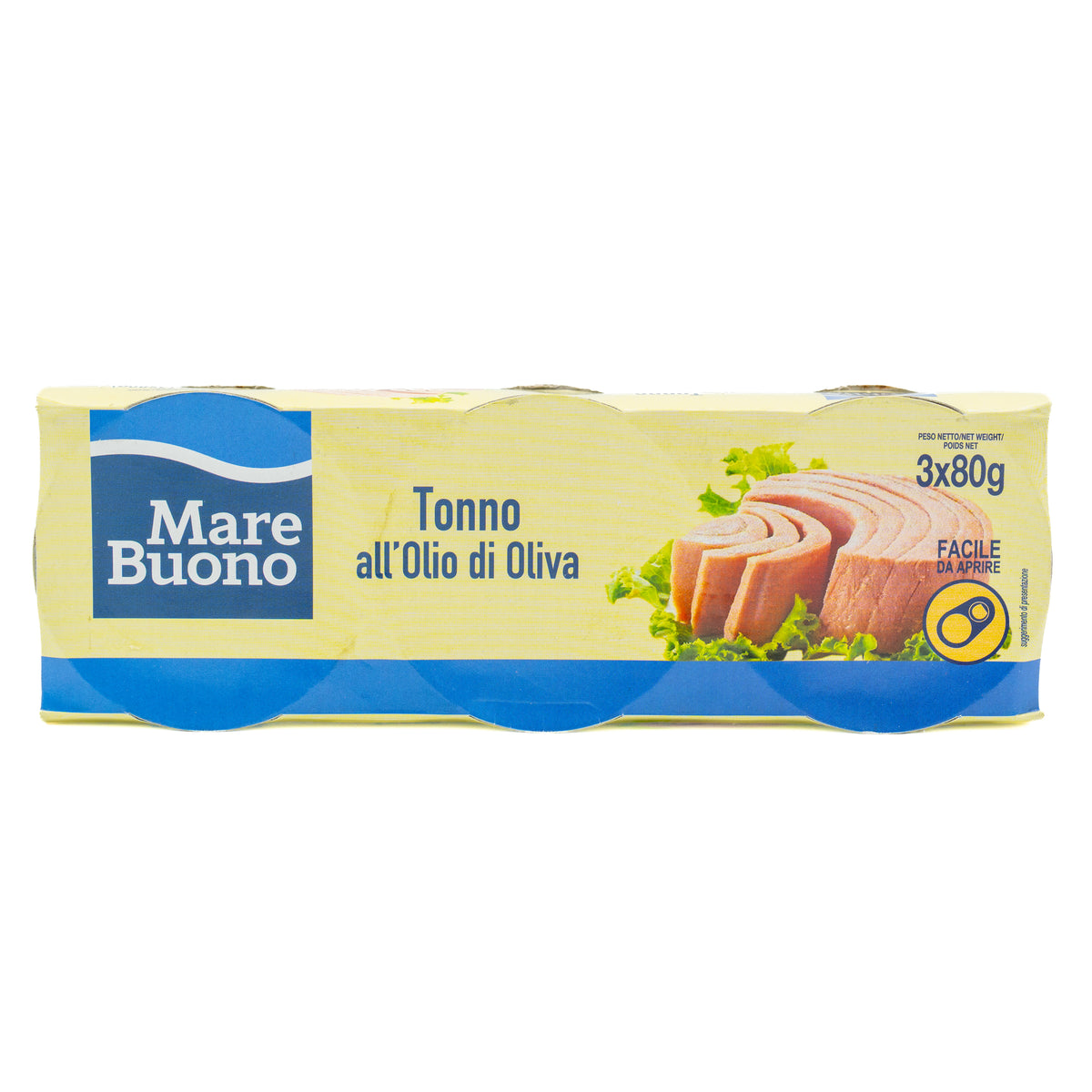 Ton Mare Buono în ulei de măsline, 3 × 80 g